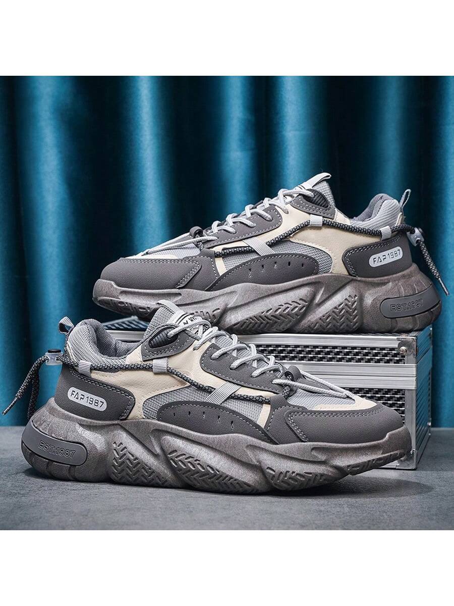 Baskets décontractées à la mode pour hommes, chaussures de sport polyvalentes, nouveauté — vue 10