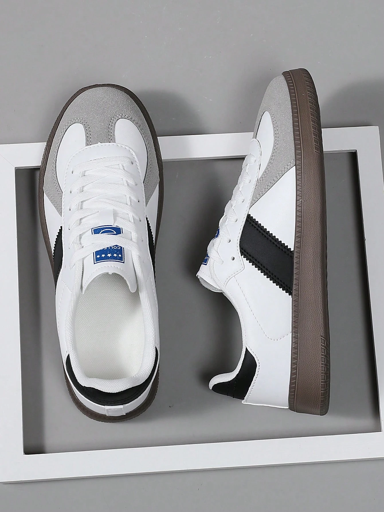 Chaussures d'entraînement vintage allemandes toutes saisons pour hommes, baskets légères — vue 11