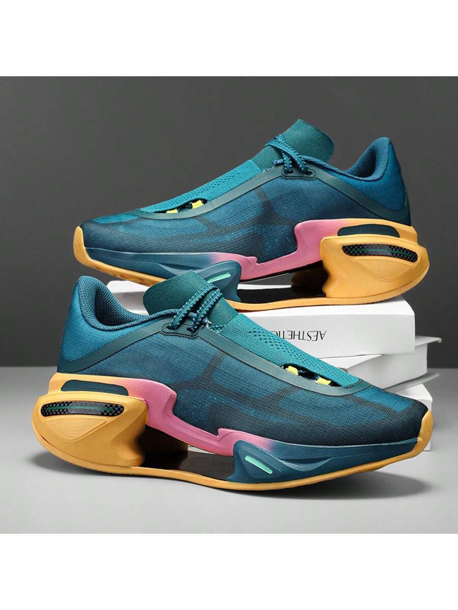 STARNOVO Chaussures de basket-ball pour hommes/femmes, semelle extérieure ajourée — vue 4