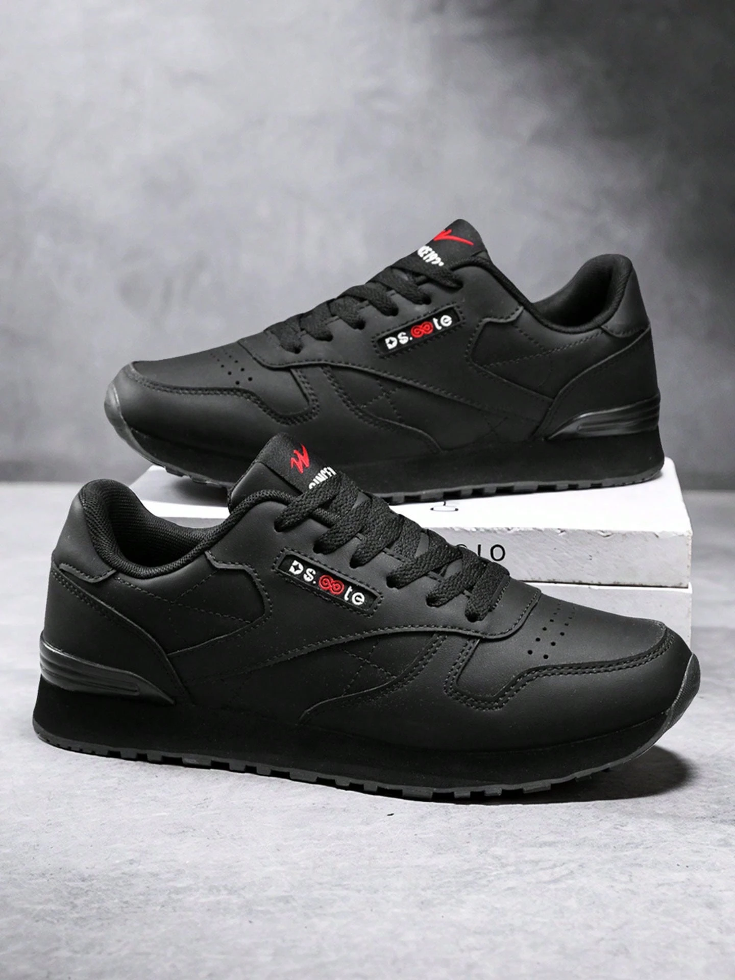STARNOVO Nouvelles chaussures de sport basses et plates pour hommes, automne/hiver, — vue 2