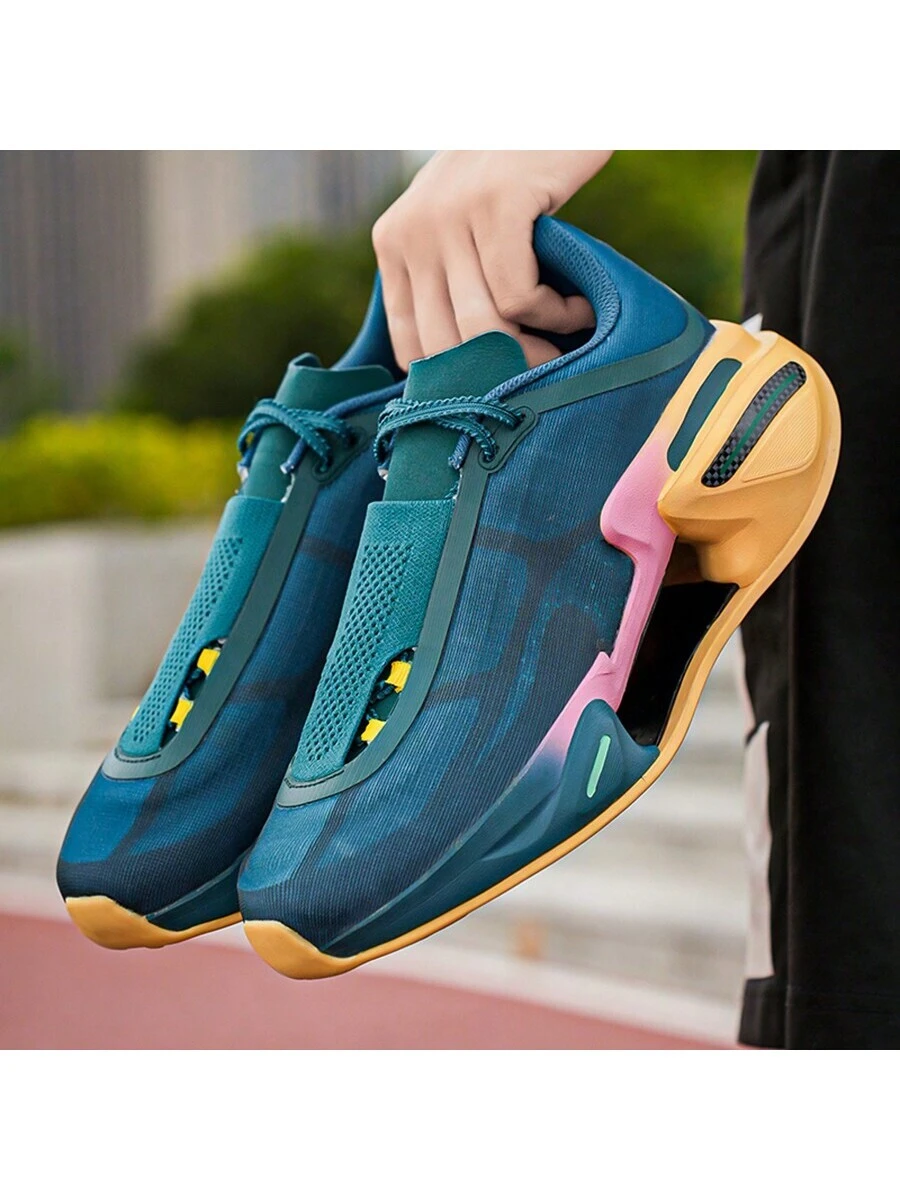 STARNOVO Chaussures de basket-ball pour hommes/femmes, semelle extérieure ajourée — vue 8