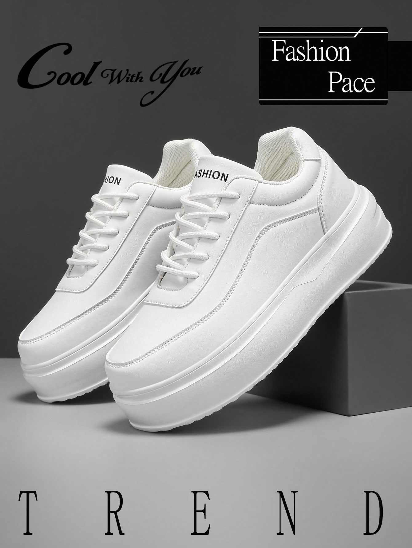 Baskets de sport basses pour hommes, minimalistes, noir pur, patchwork texturé, lacets — vue 8