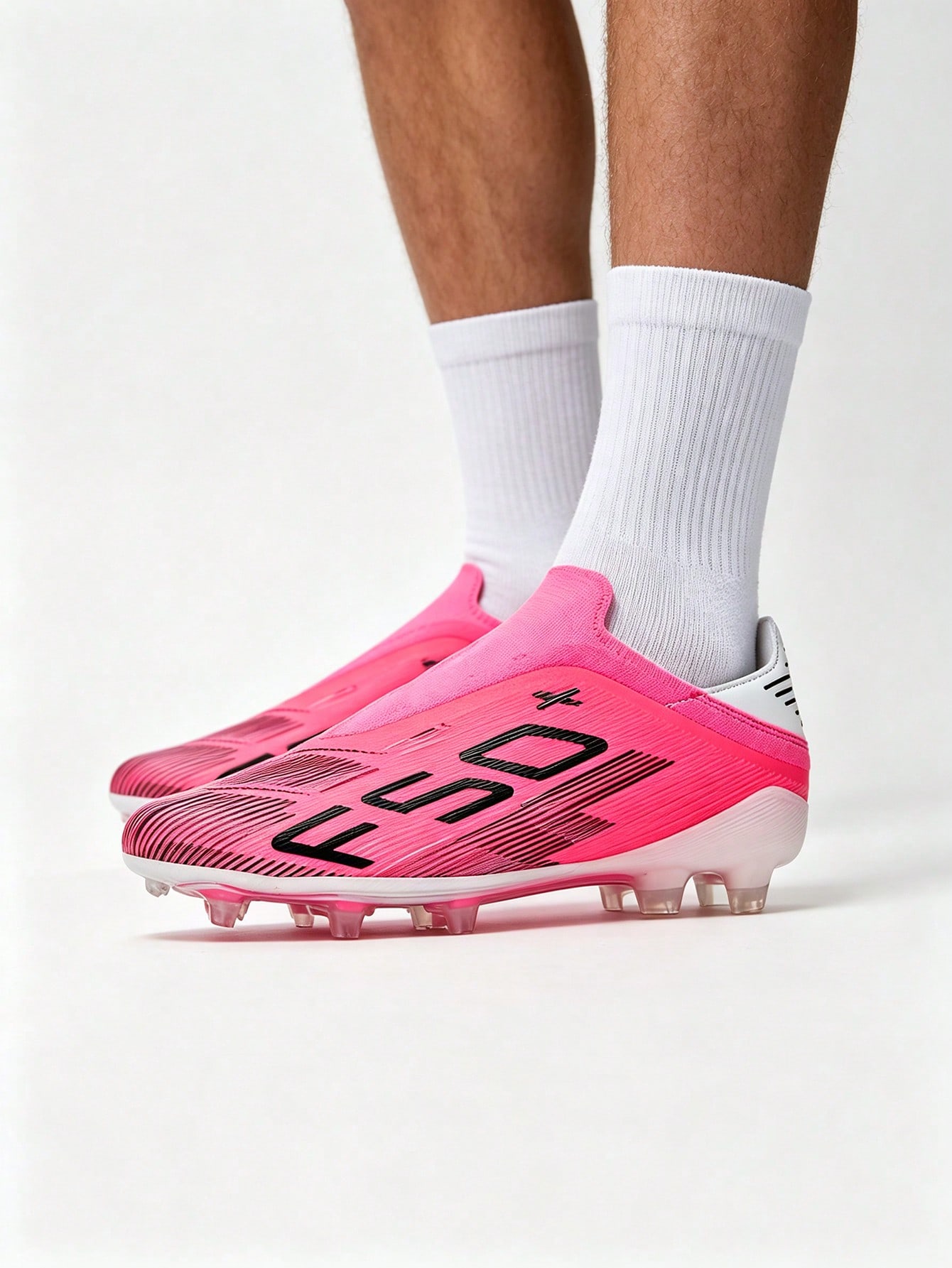 Nouvelles chaussures de football pour hommes antidérapantes confortables pour gazon — vue 10