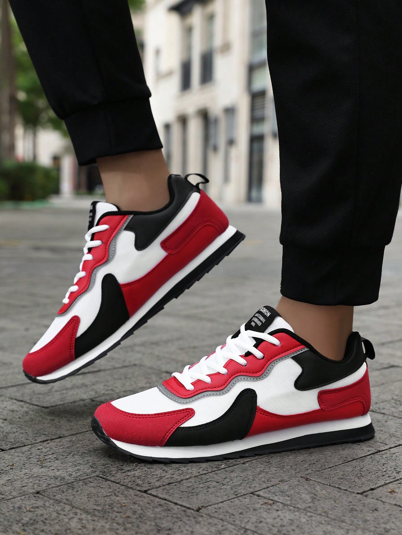 1 paire de chaussures de jogging pour hommes & femmes, style chaussures de sport — vue 9