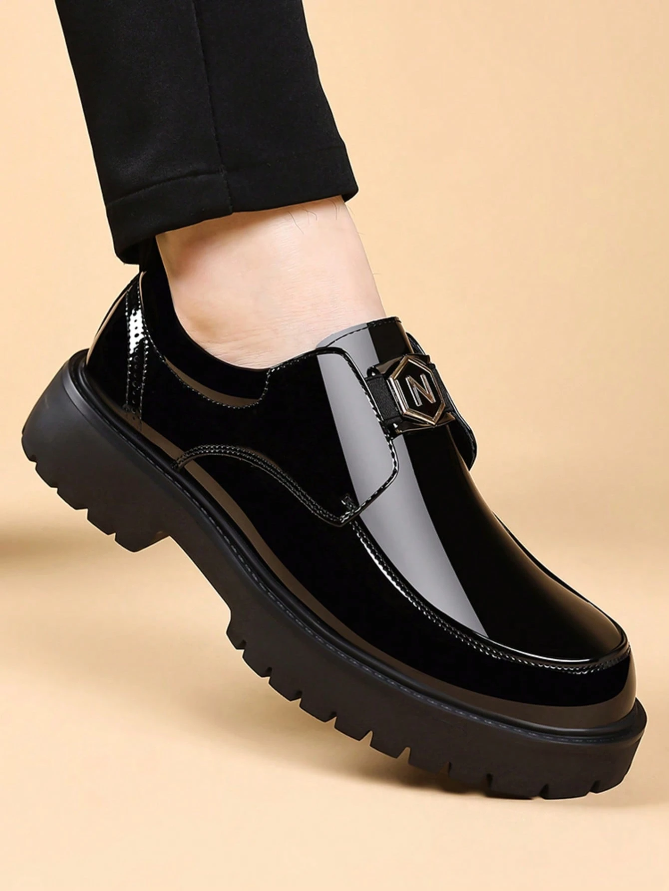 Chaussures formelles d'affaires pour hommes, style coréen à la mode, chaussures — vue 5