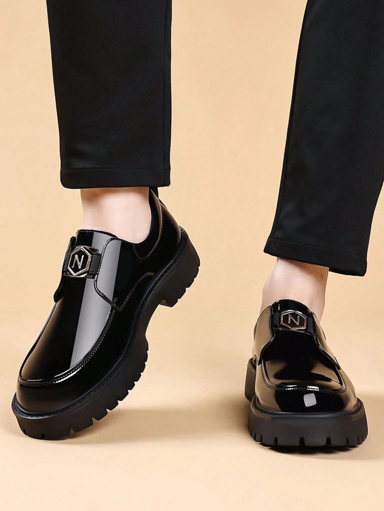 Chaussures formelles d'affaires pour hommes, style coréen à la mode, chaussures — vue 6