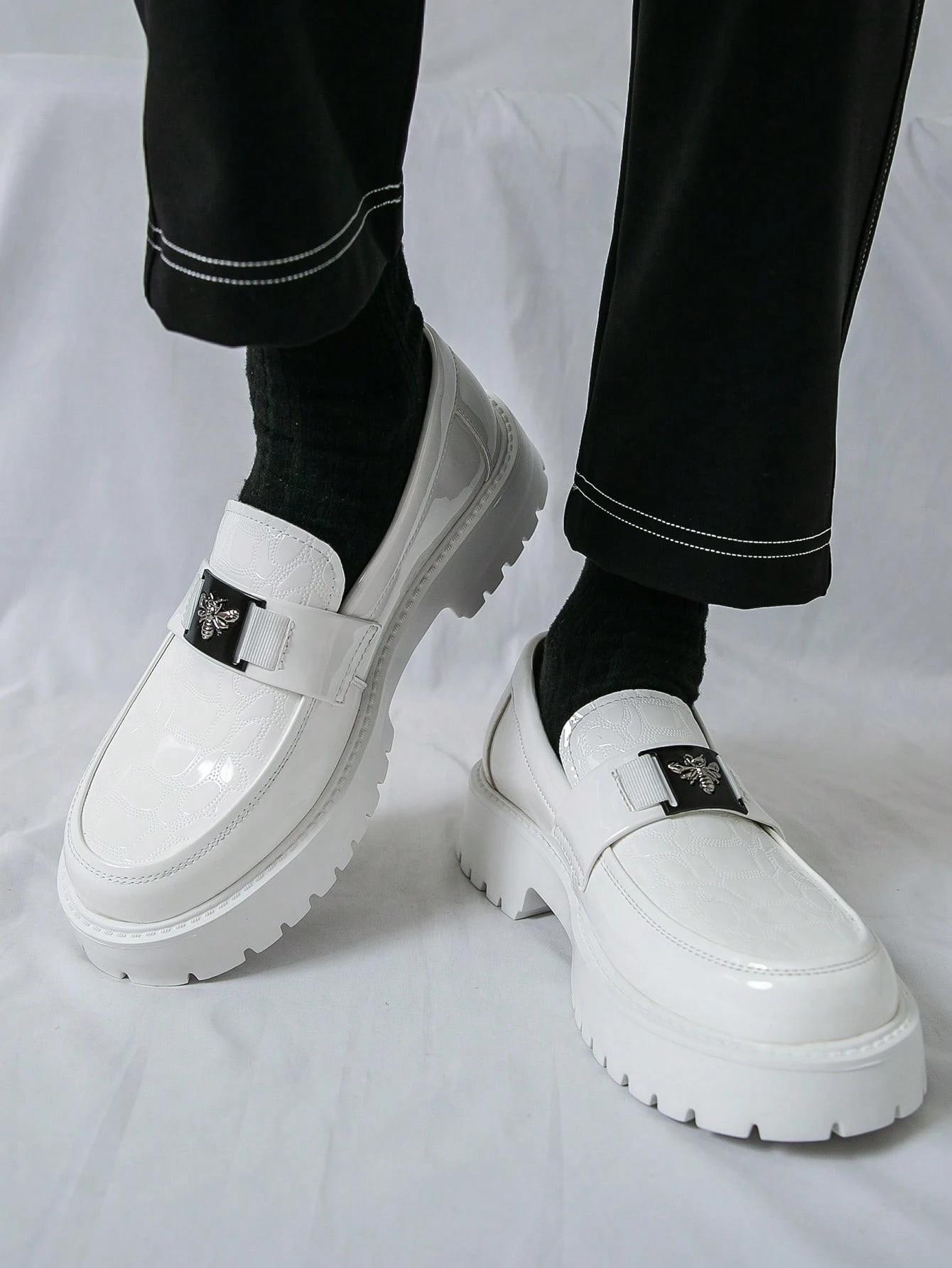 Chaussures de style britannique décontractées pour hommes, chaussures de soirée formelles — vue 6