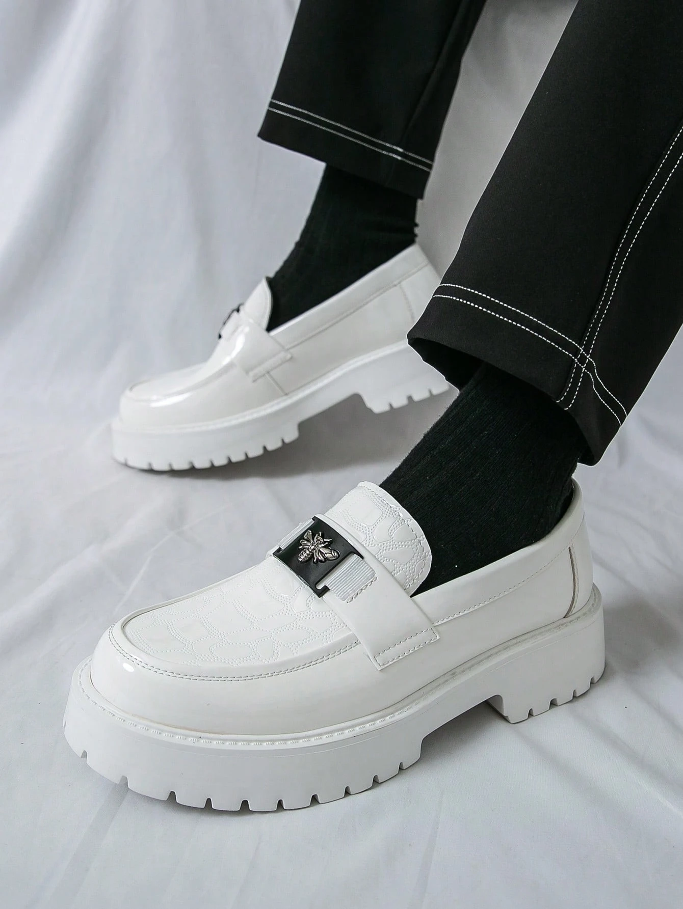 Chaussures de style britannique décontractées pour hommes, chaussures de soirée formelles — vue 5