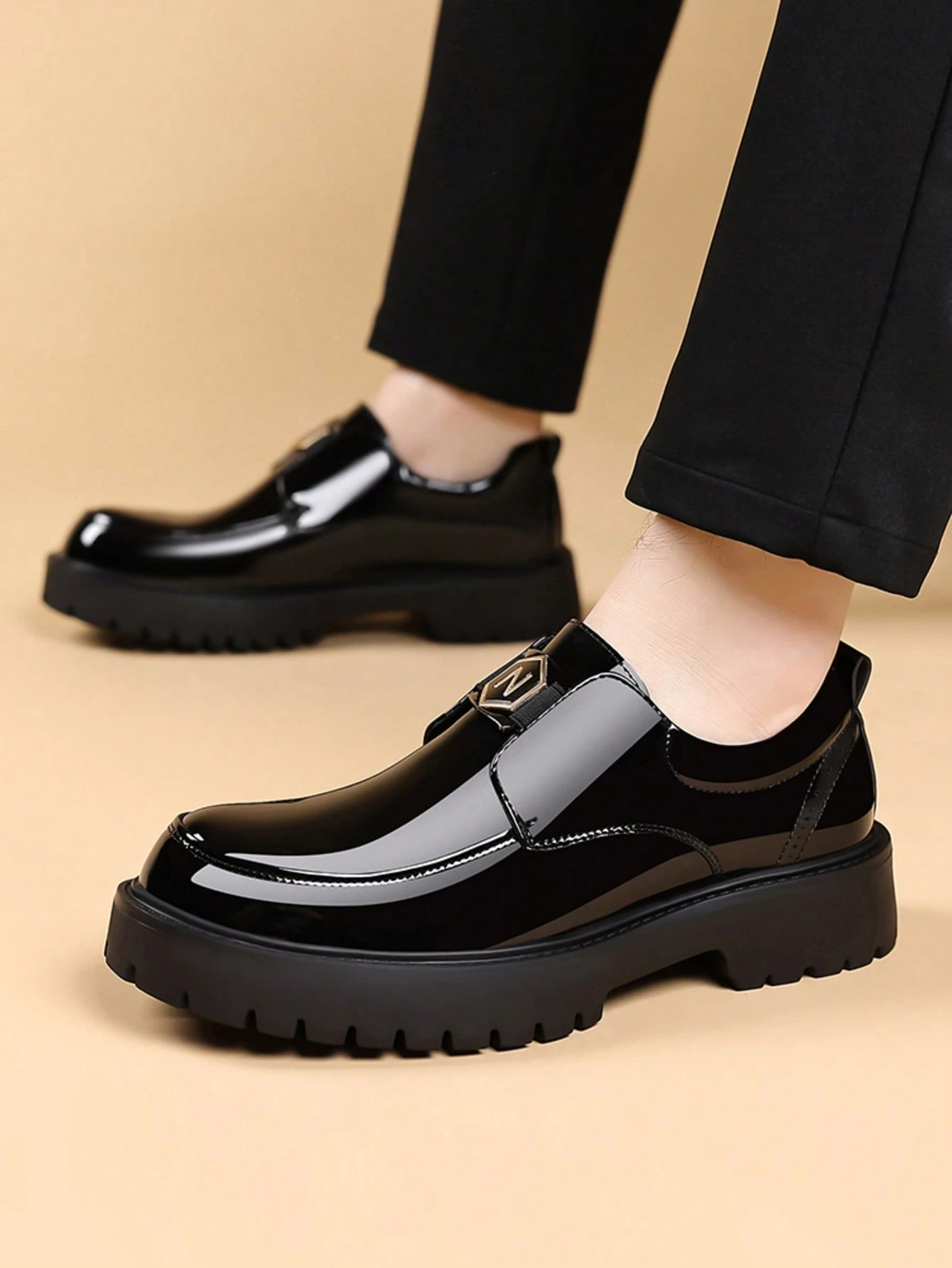 Chaussures formelles d'affaires pour hommes, style coréen à la mode, chaussures — vue 7