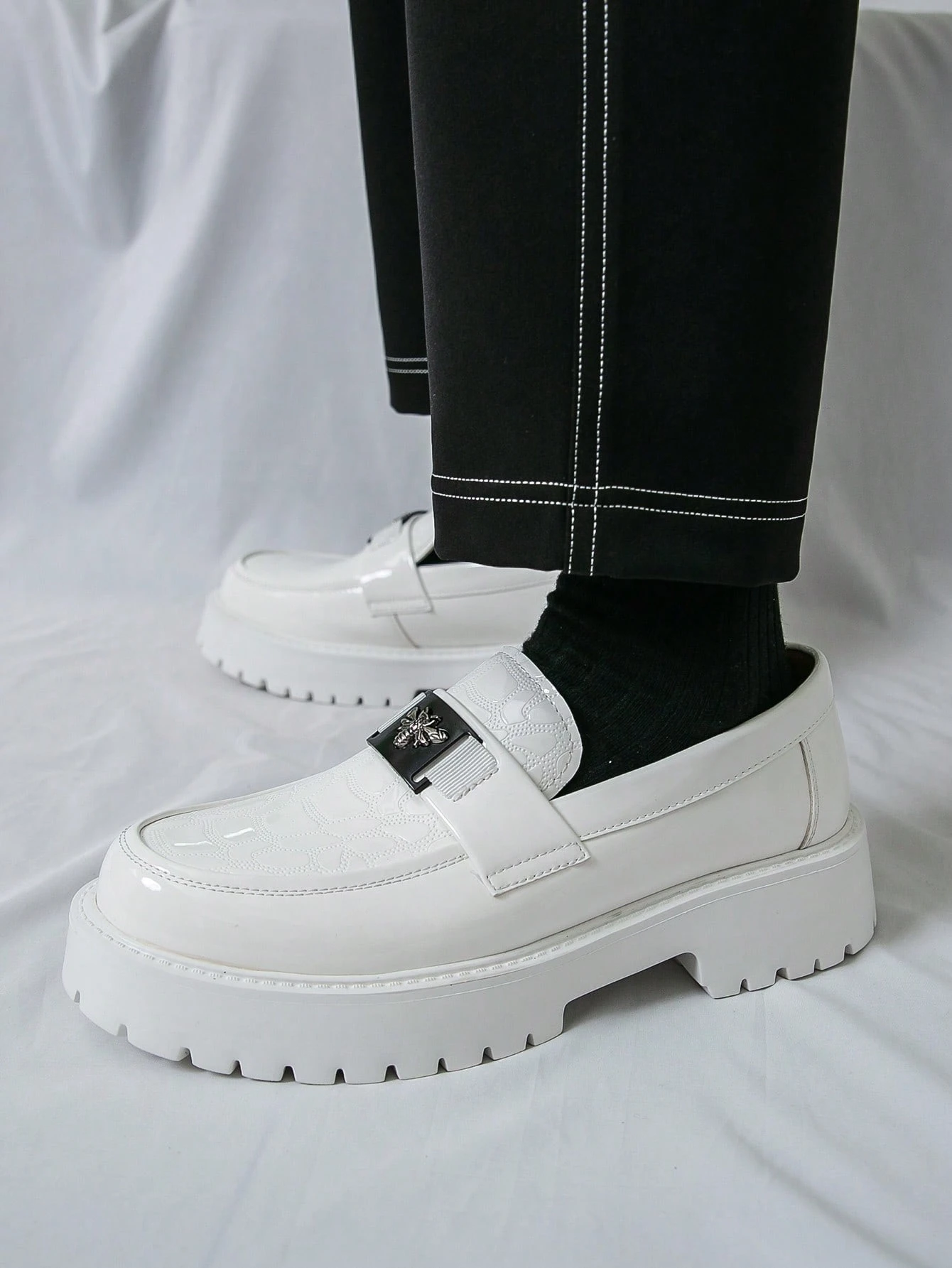 Chaussures de style britannique décontractées pour hommes, chaussures de soirée formelles — vue 8
