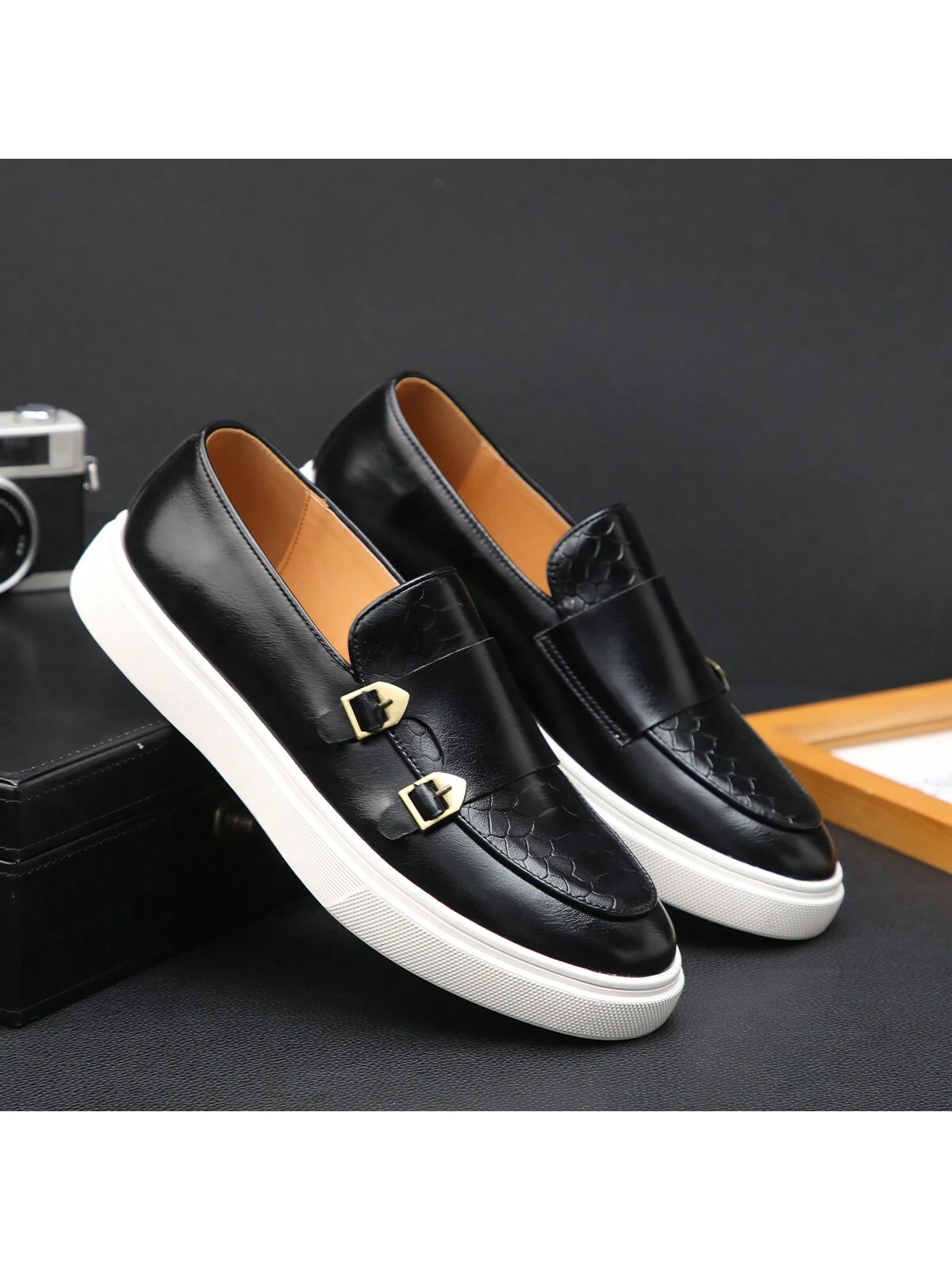 Chaussures décontractées de mode printemps 2026 pour hommes, style britannique, — vue 7