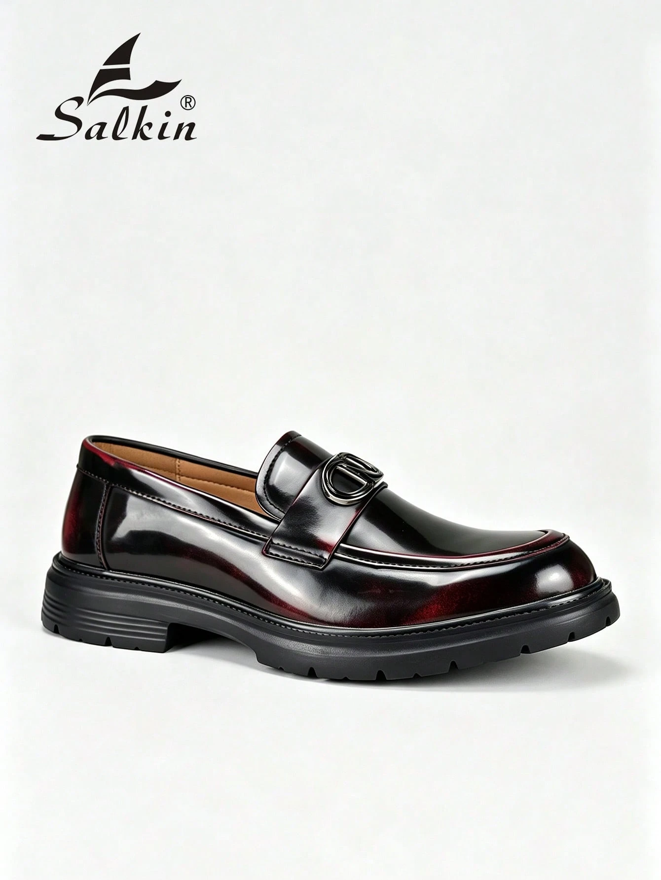 Salkin Mocassins classiques de designer à enfiler pour hommes, luxe abordable, mocassins — vue 4