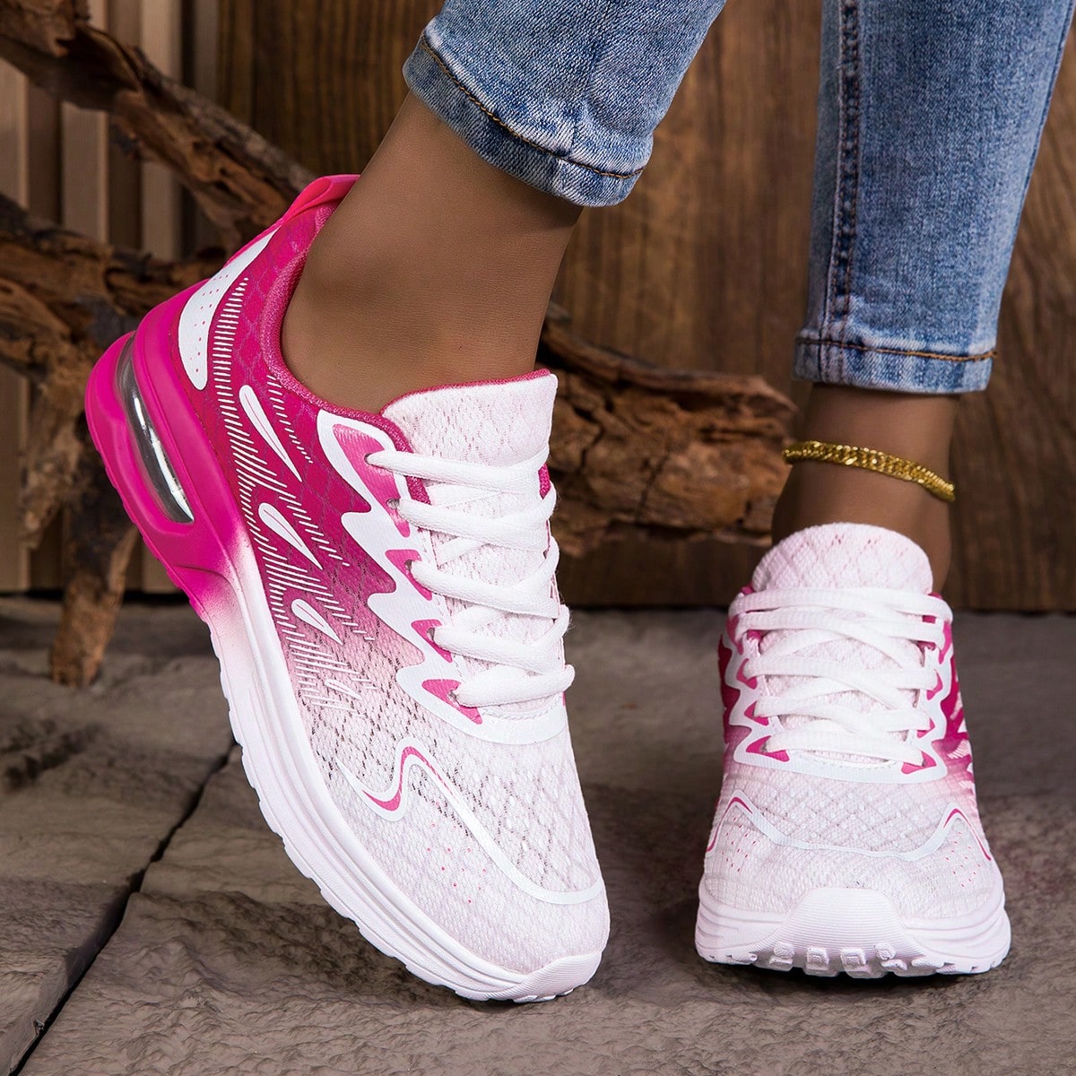 Chaussures de sport à coussin d'air de haute qualité, chaussures de course casual pour — vue 2