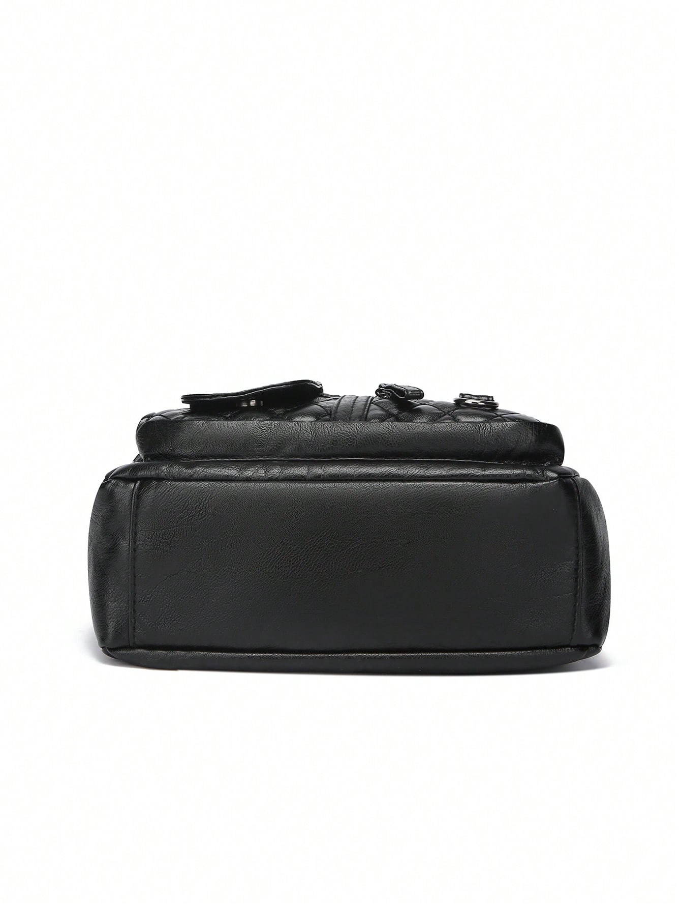 Sac à bandoulière vintage en PU pour femmes, sac bandoulière multi-poches, petit sac à — vue 12
