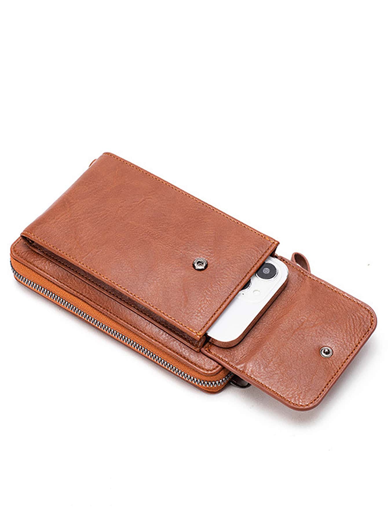 MIYIN Sac bandoulière vintage pour femme, petit sac à fermeture éclair, avec bandoulière — vue 2