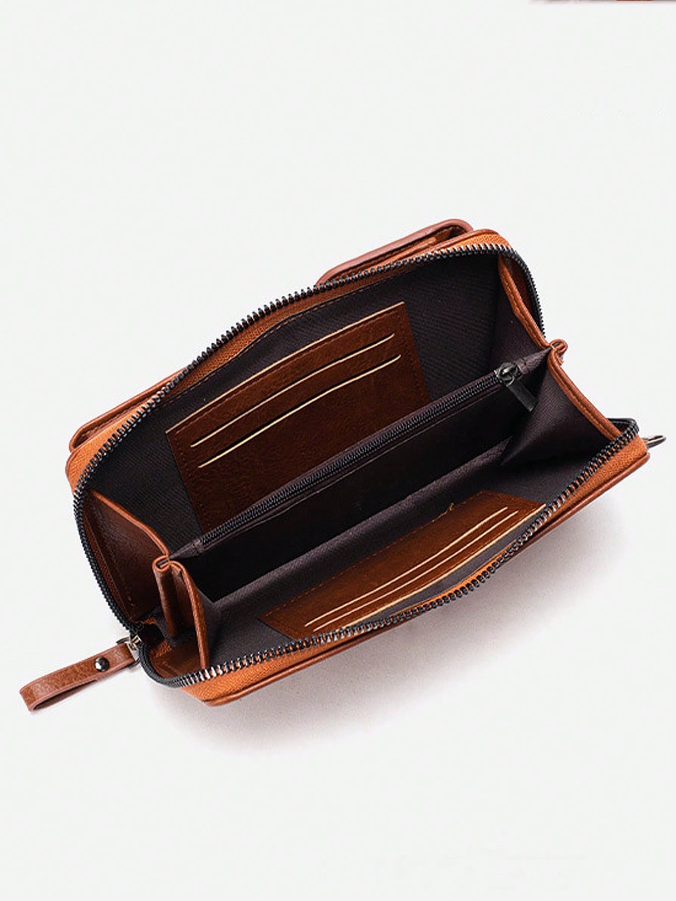 MIYIN Sac bandoulière vintage pour femme, petit sac à fermeture éclair, avec bandoulière — vue 4