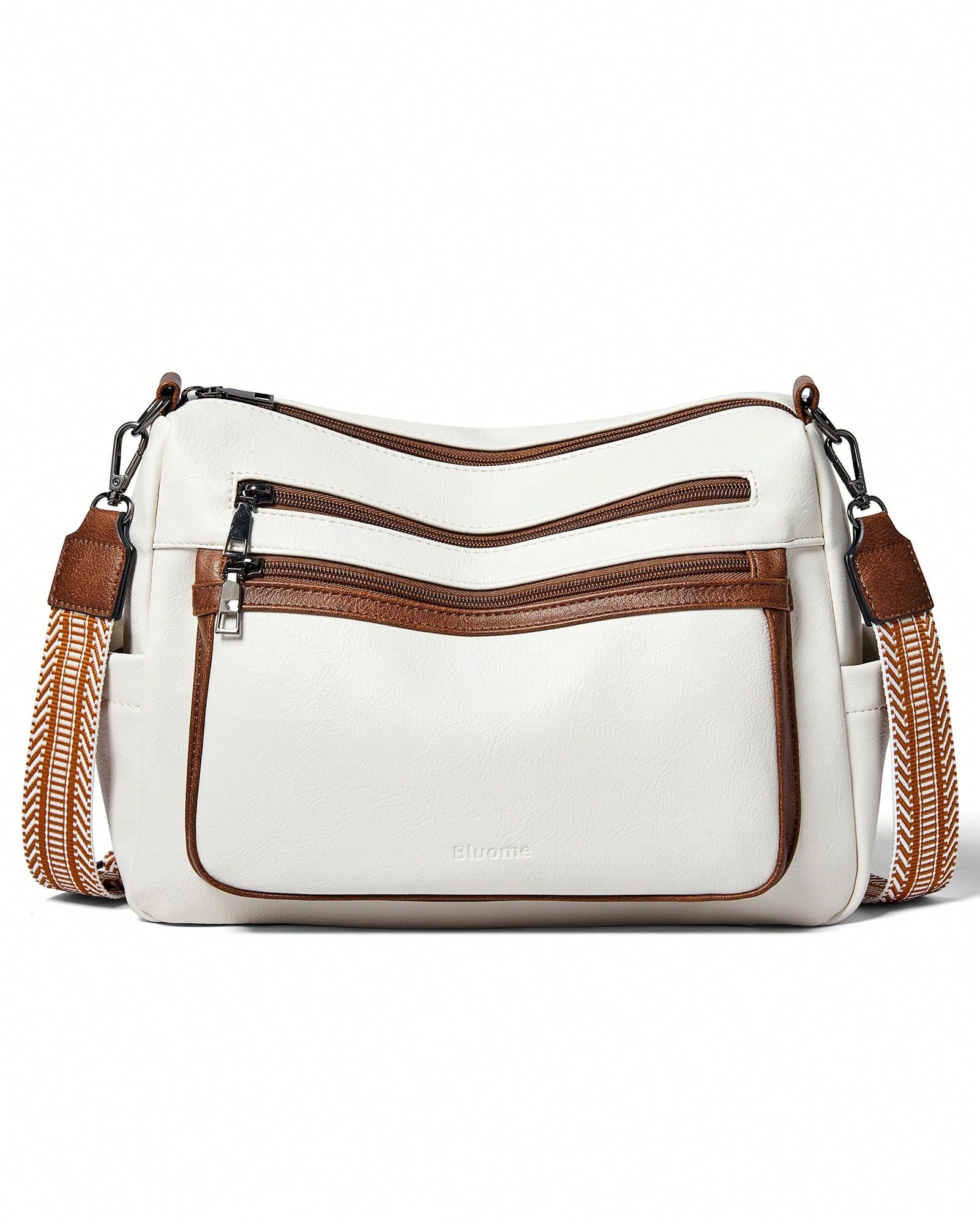 Sac bandoulière Bluome pour femme – Sac à main pour femme de taille moyenne vegan, — vue 3