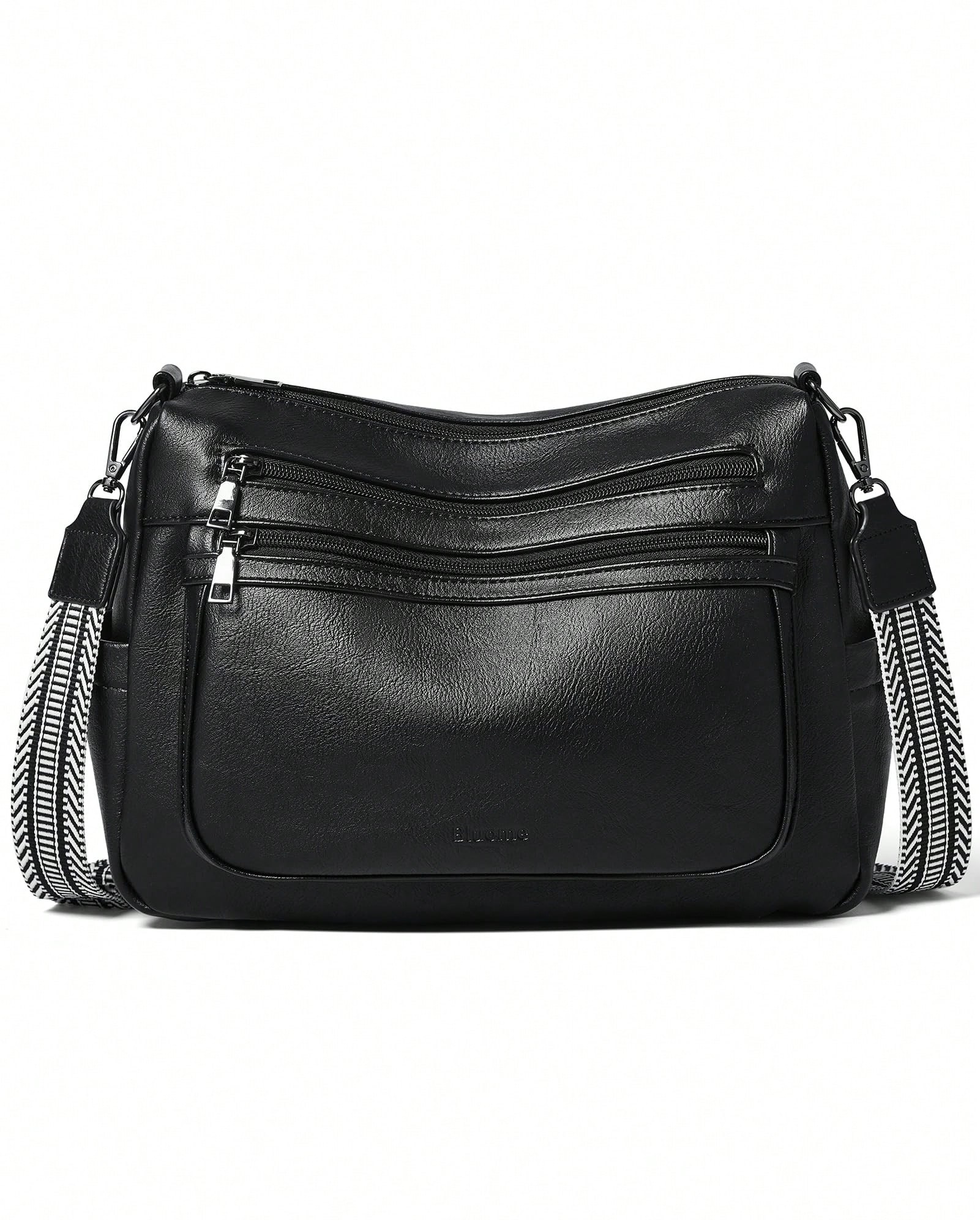 Sac bandoulière Bluome pour femme – Sac à main pour femme de taille moyenne vegan, — vue 2