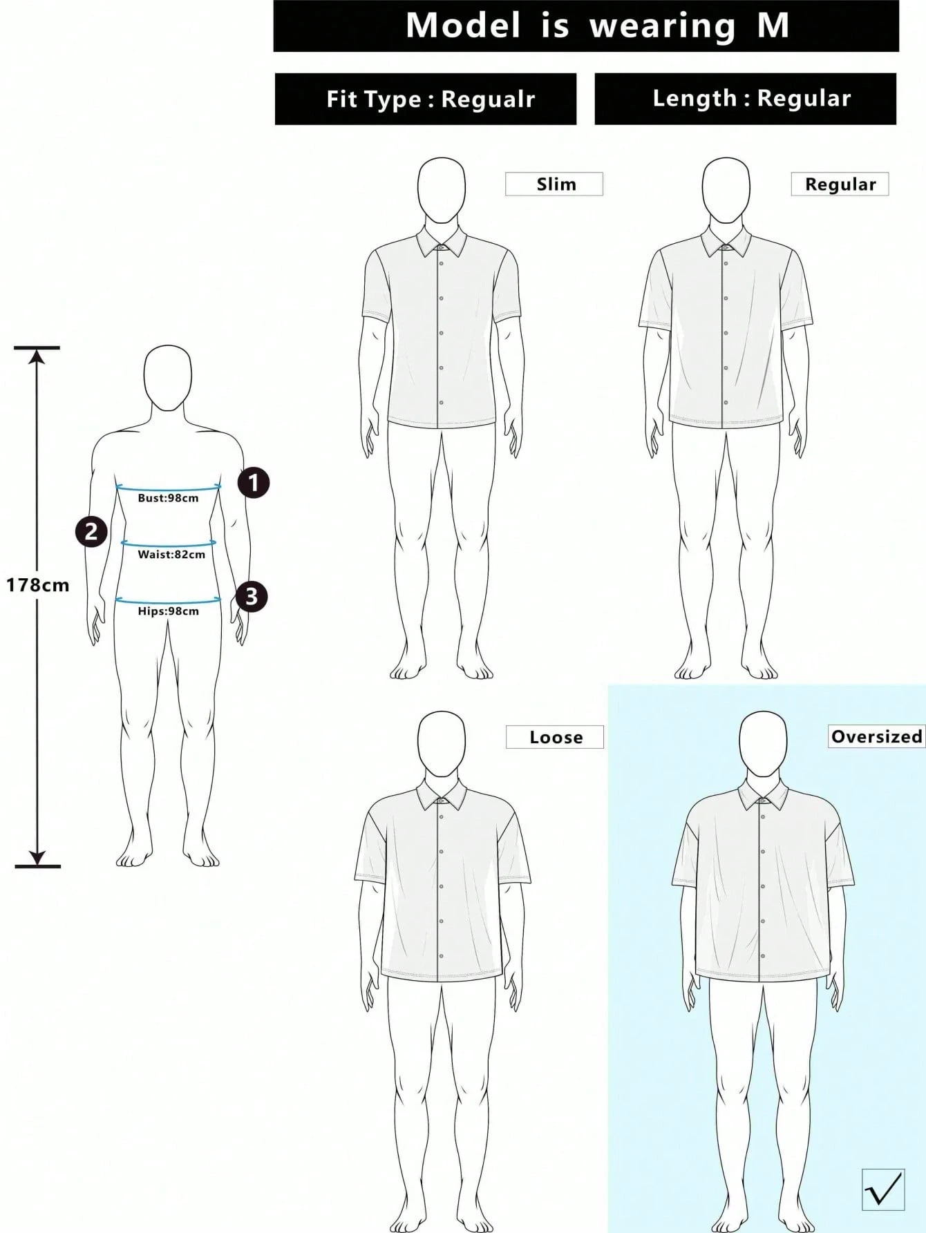 STYNVO Chemise à manches courtes à simple boutonnage avec imprimé à carreaux & lettres — vue 6