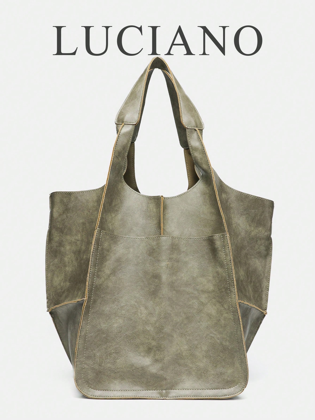 Nouveau sac fourre-tout surdimensionné de mode automne/hiver pour femmes, sac d'épaule — vue 6