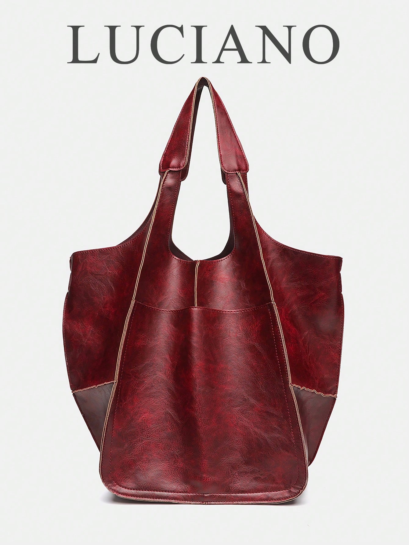 Nouveau sac fourre-tout surdimensionné de mode automne/hiver pour femmes, sac d'épaule — vue 10