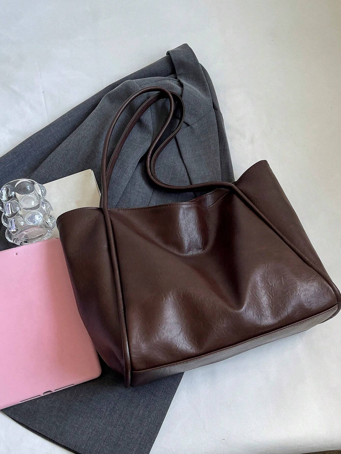 Sac à main élégant bordeaux pour femme, sac à la mode pour les trajets — vue 12