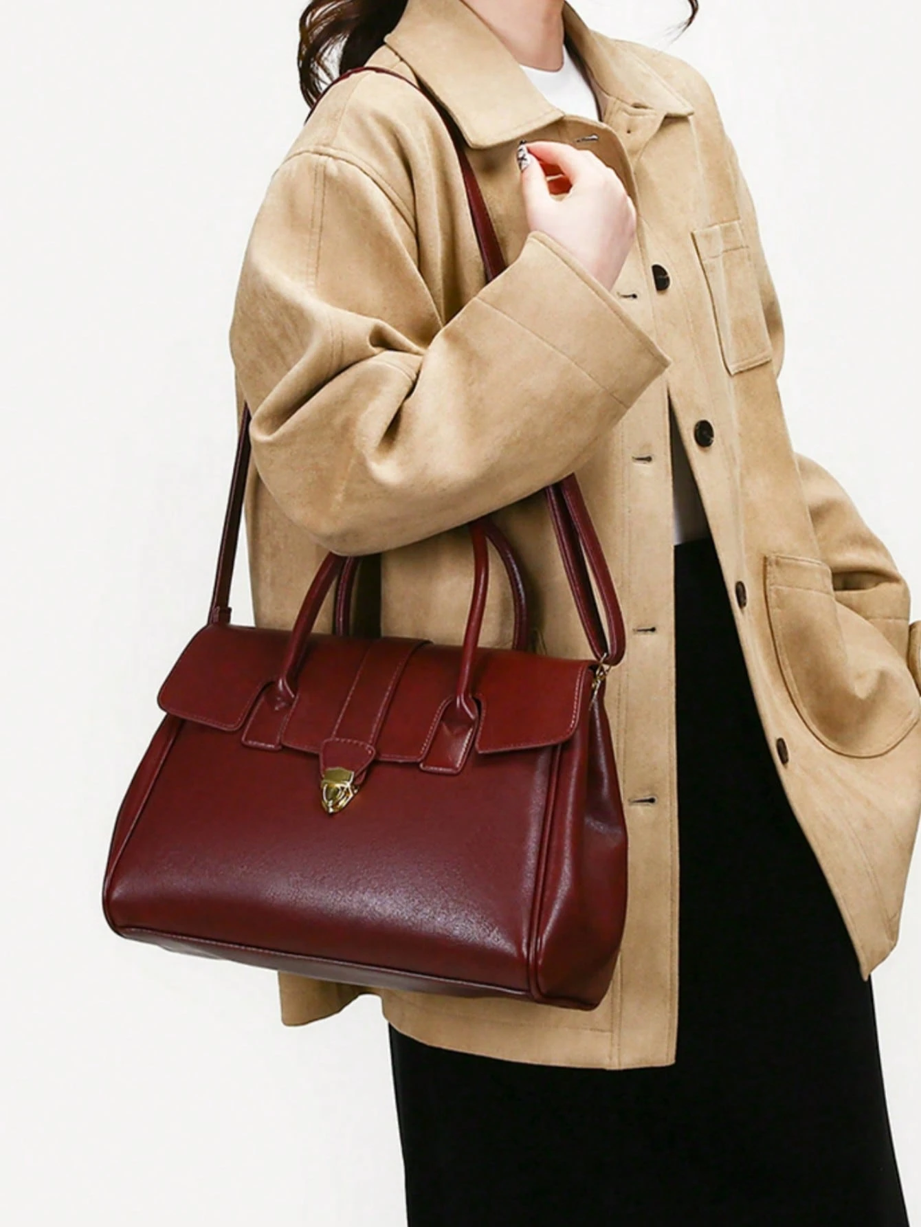 2025 Nouveau sac à main multifonctionnel minimaliste haut de gamme pour femmes - Sac pour — vue 8