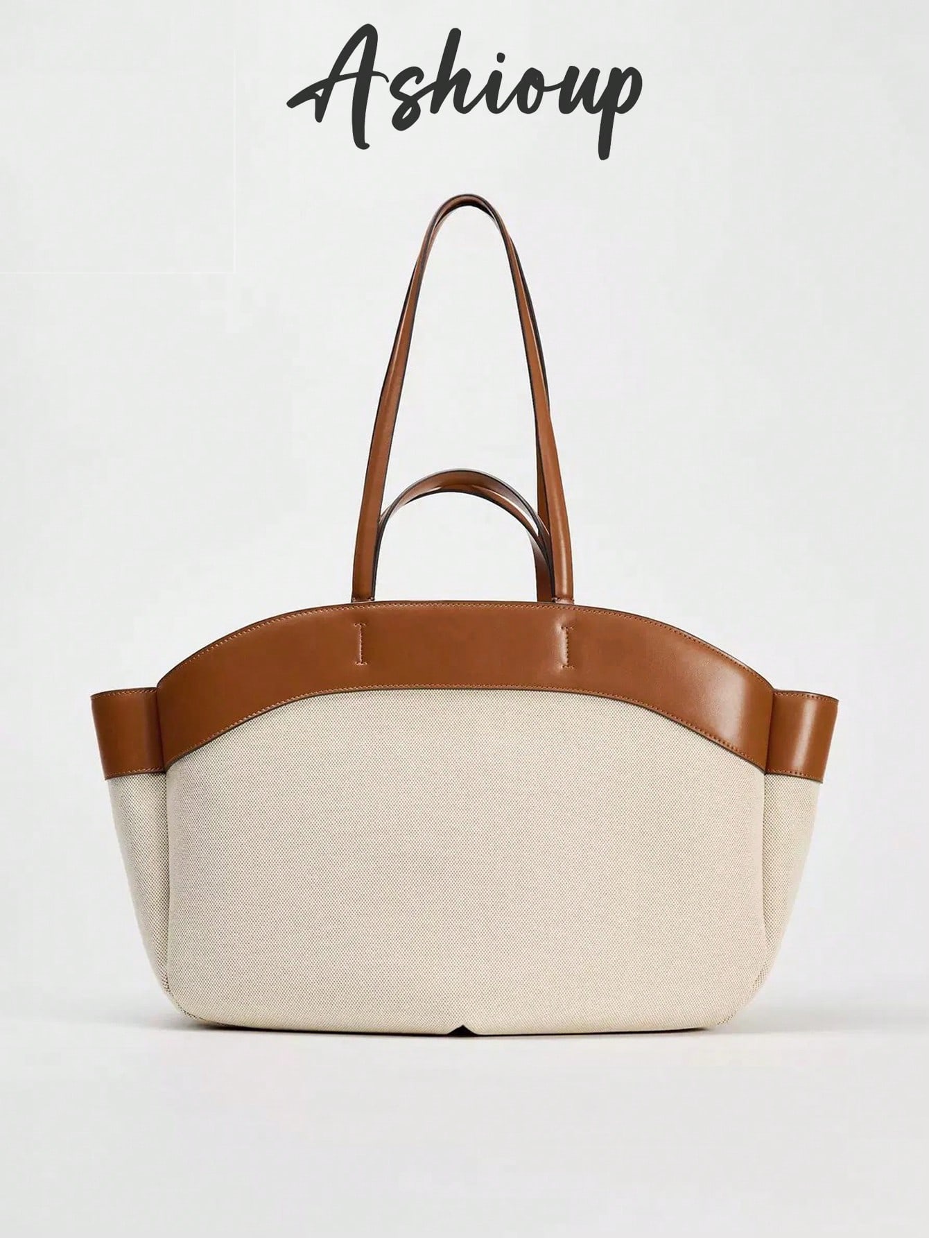 Nouveau sac fourre-tout pour femmes, sac à provisions en canevas de grande capacité et, — vue 2