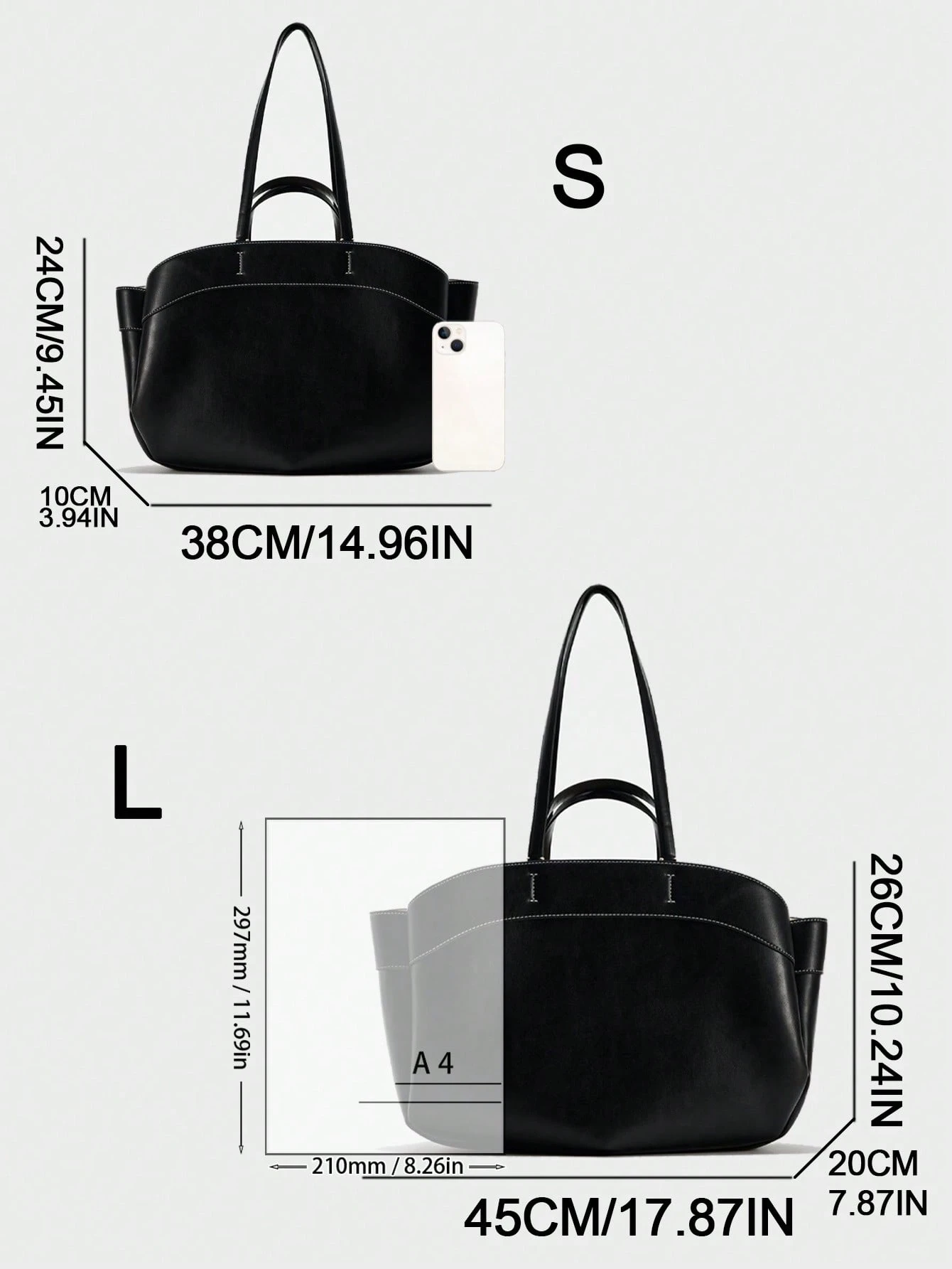 Nouveau sac fourre-tout pour femmes, sac à provisions en canevas de grande capacité et, — vue 9