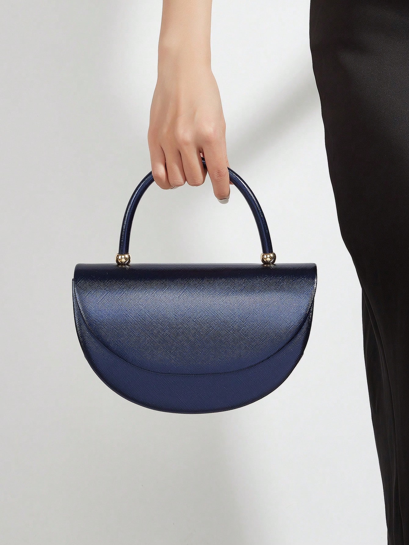 Sac à main enrobé pour femmes, pochette à chaîne, sac de soirée pour mariages, bals et — vue 6