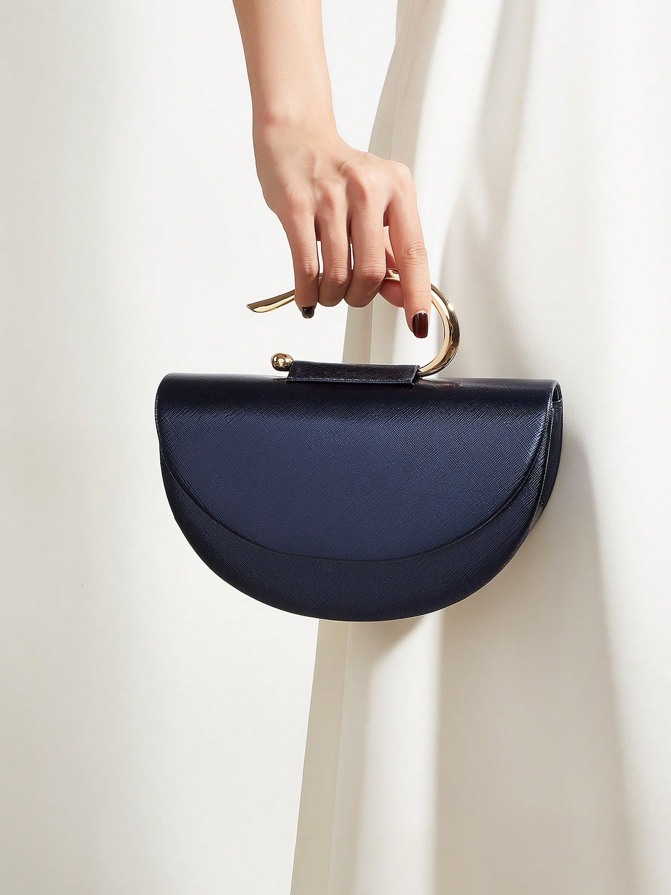 Sac à main enrobé pour femmes, pochette à chaîne, sac de soirée pour mariages, bals et — vue 9