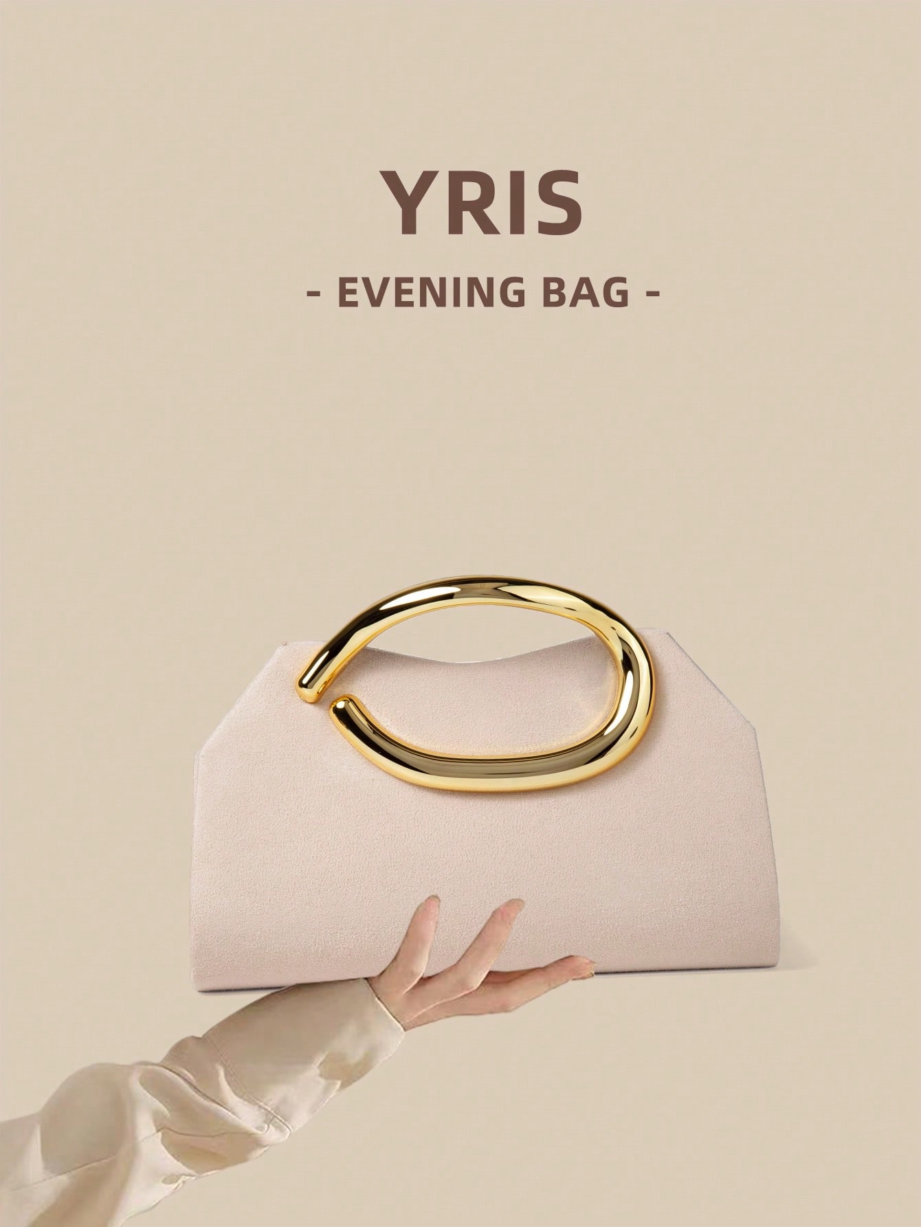 Sac pochette enveloppe blanc pour femme, en matériau PU haut de gamme, design à rabat, — vue 2