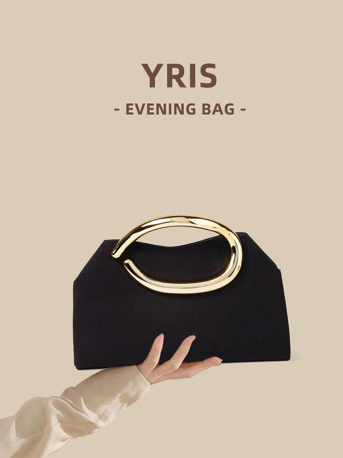 Sac pochette enveloppe blanc pour femme, en matériau PU haut de gamme, design à rabat, — vue 5