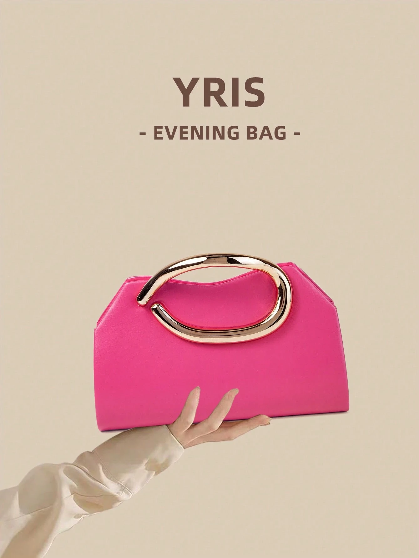 Sac pochette enveloppe blanc pour femme, en matériau PU haut de gamme, design à rabat, — vue 8