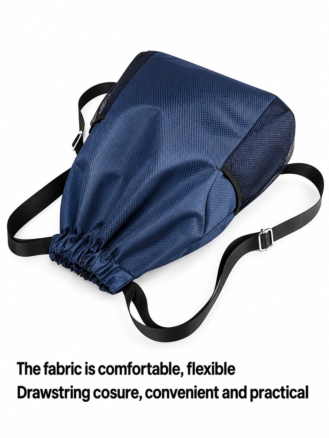 Sac à dos imperméable avec cordon de serrage et séparation sec/humide, grand sac de — vue 5