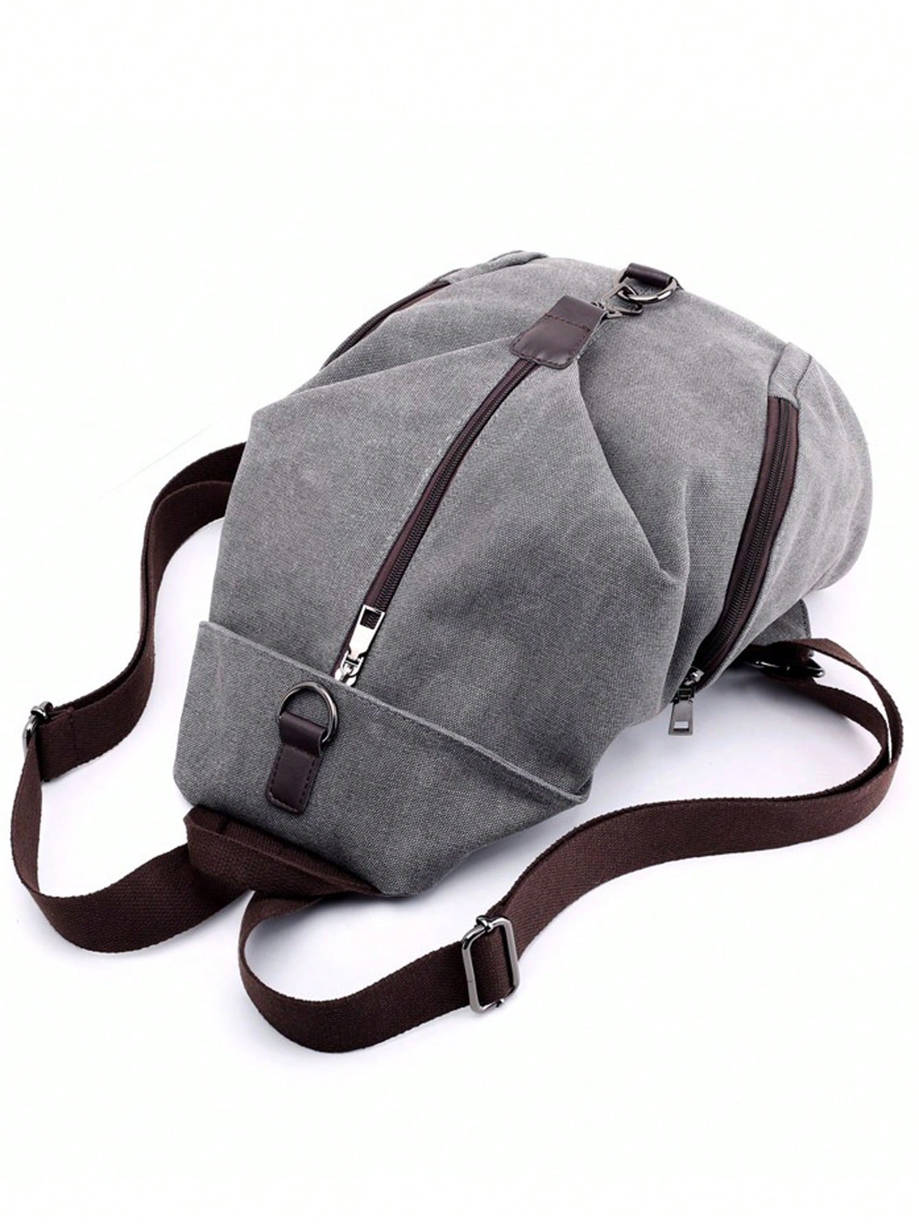 Sac à dos en canevas pour femmes Sac à dos décontracté pour étudiants, Sac à bandoulière — vue 4