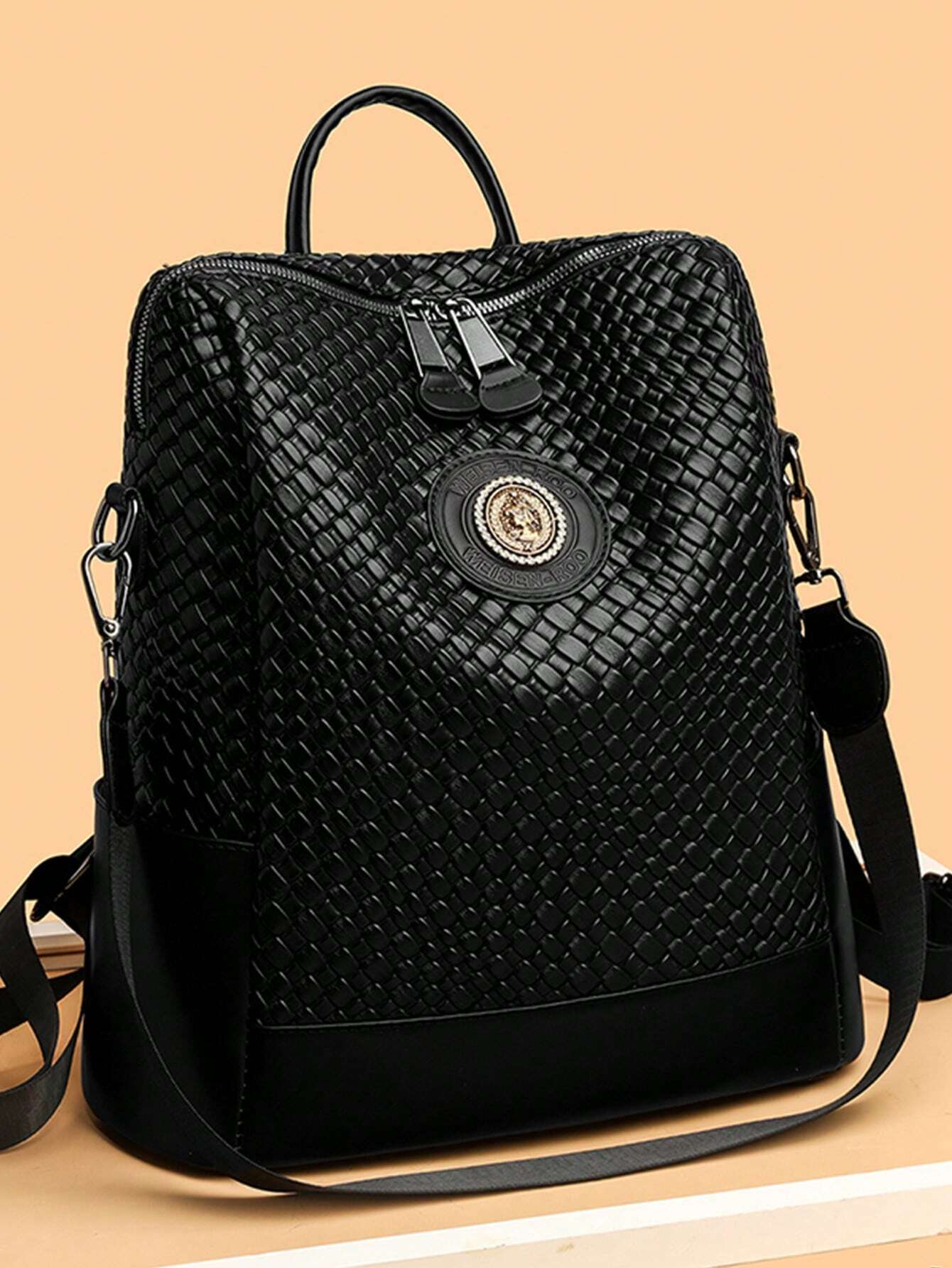 Sac à dos de marque de luxe pour femmes avec grande capacité et sac à dos de voyage