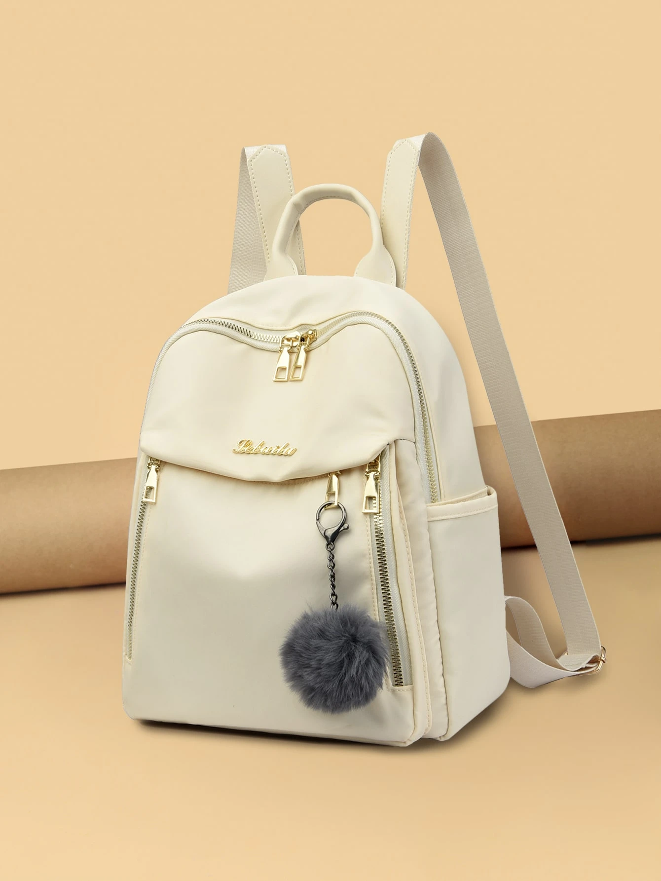 Sac à dos imperméable et léger avec breloque pour sac d'école pour diplômés, — vue 4