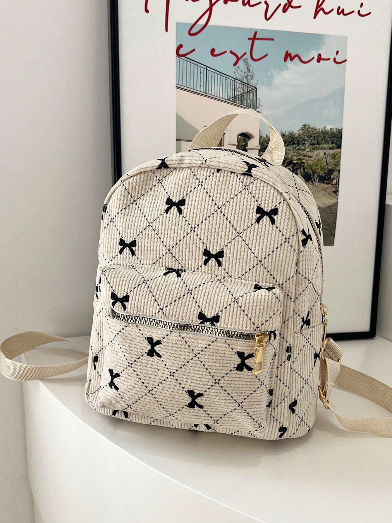 Sac à dos mini et polyvalent pour femmes, design minimaliste et de niche, idéal pour les — vue 6