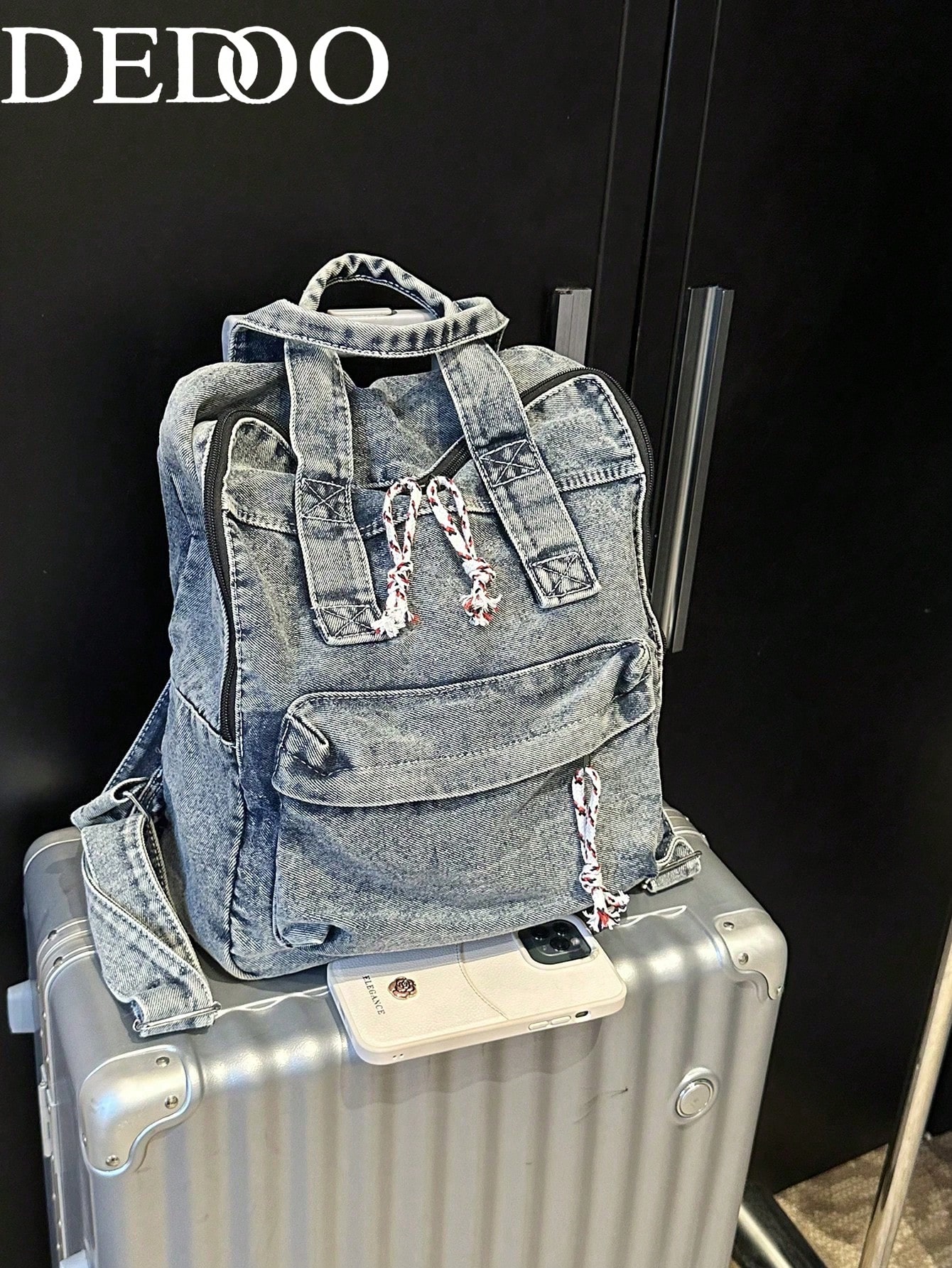 Dedoo Produit de l'entreprise, unisexe, mode automne/hiver, texture de haute qualité, sac — vue 4