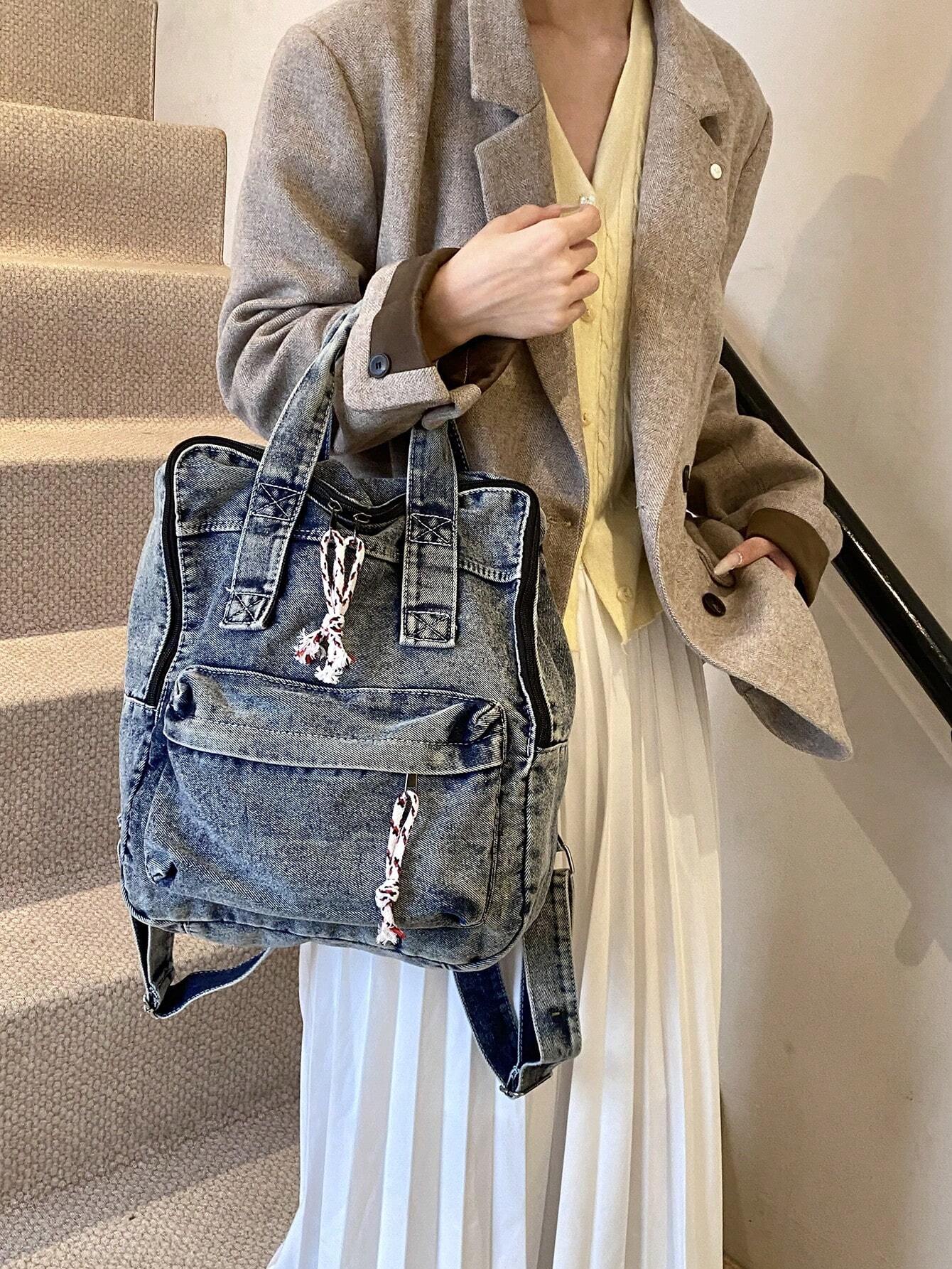 Dedoo Produit de l'entreprise, unisexe, mode automne/hiver, texture de haute qualité, sac — vue 8