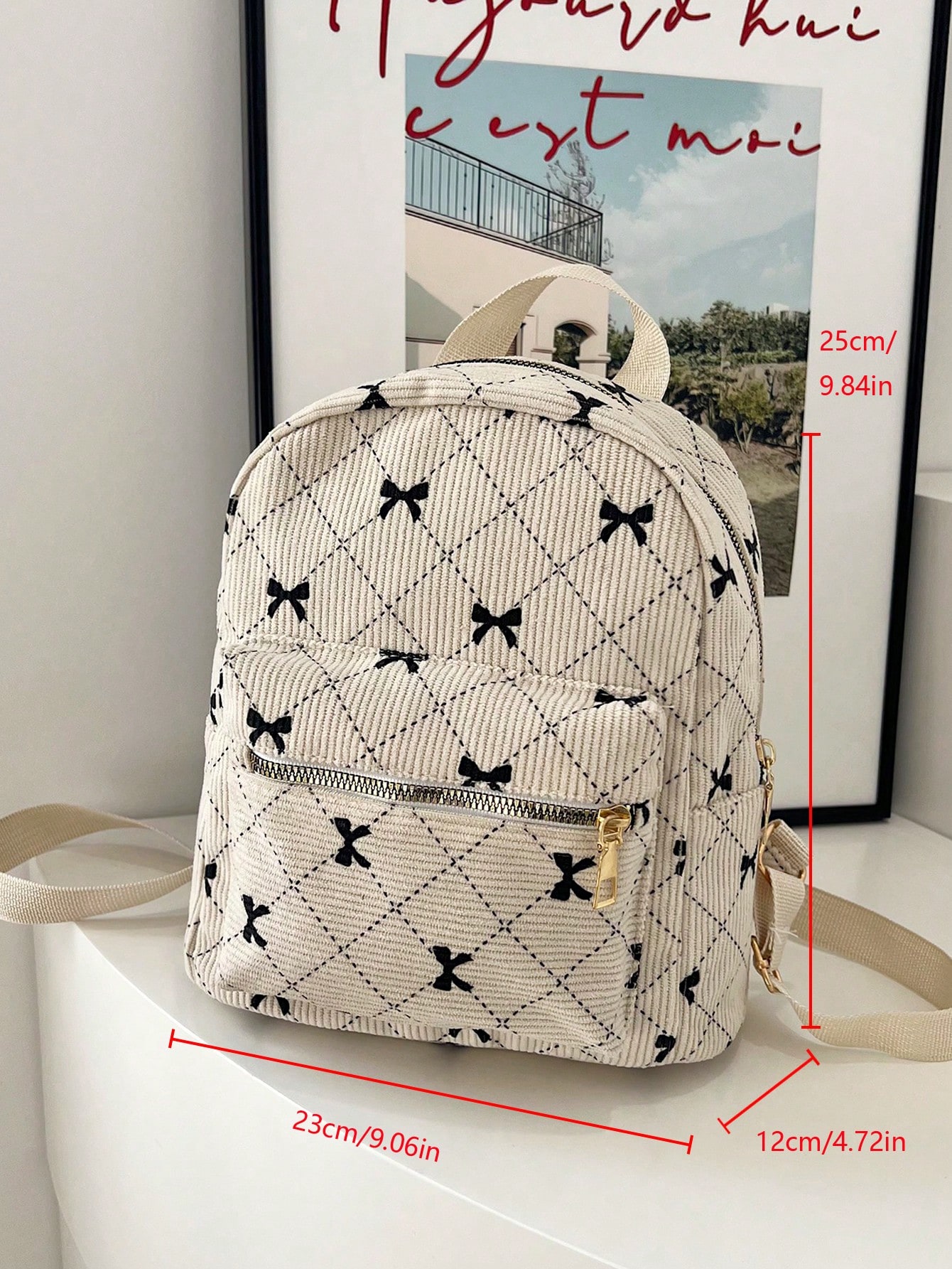 Sac à dos mini et polyvalent pour femmes, design minimaliste et de niche, idéal pour les — vue 10
