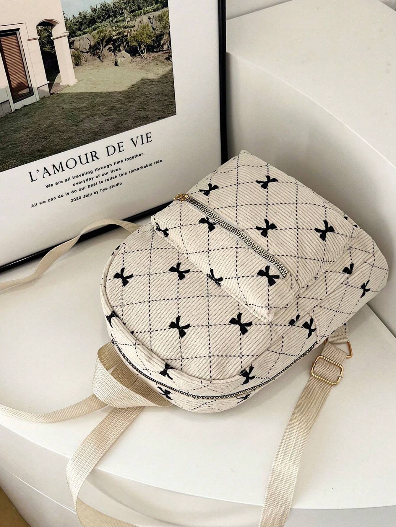 Sac à dos mini et polyvalent pour femmes, design minimaliste et de niche, idéal pour les — vue 8