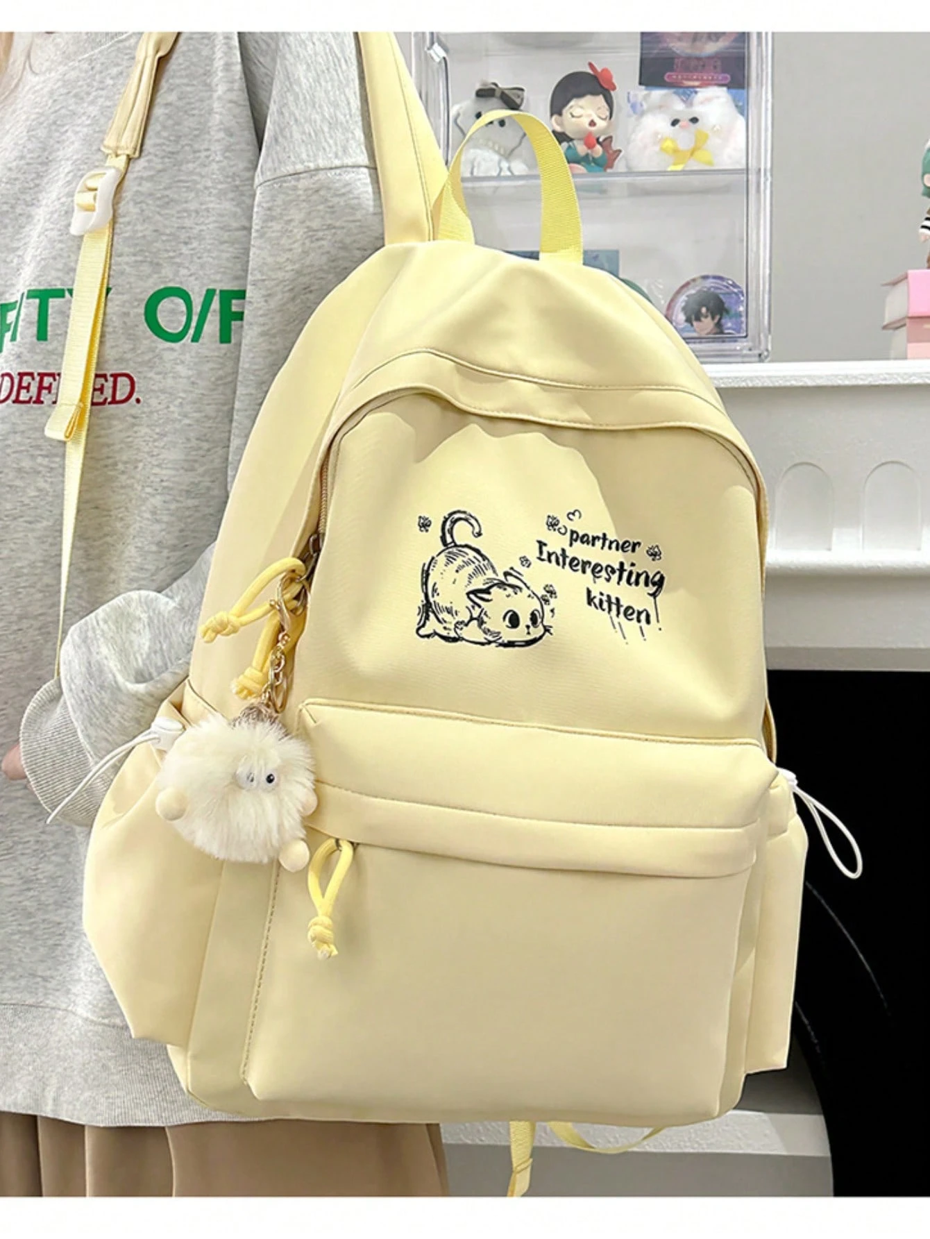 Sac à dos pour fille, polyvalent, adapté aux élèves du secondaire, grande capacité, style — vue 5