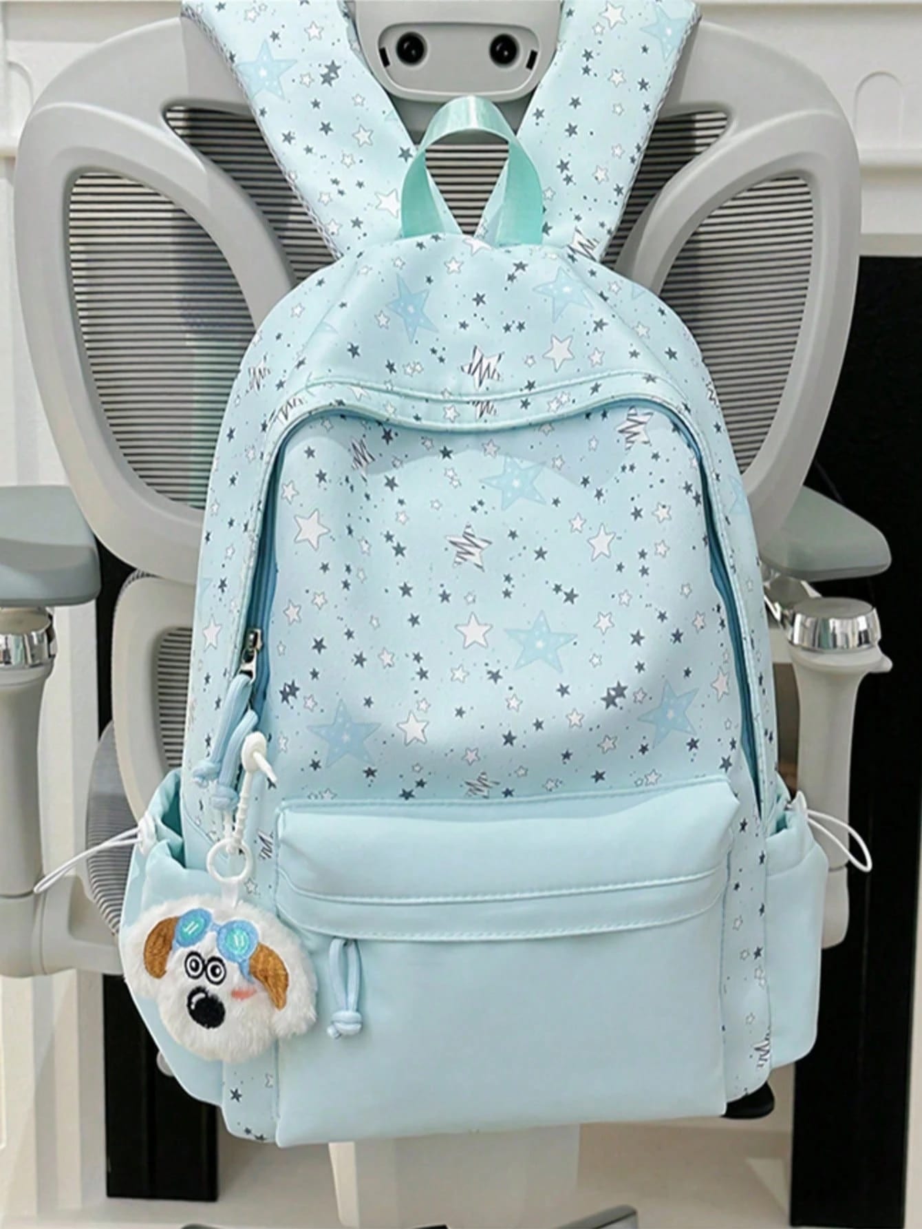 Nouveau sac à dos moderne pour élèves avec un imprimé floral frais, grande capacité, en
