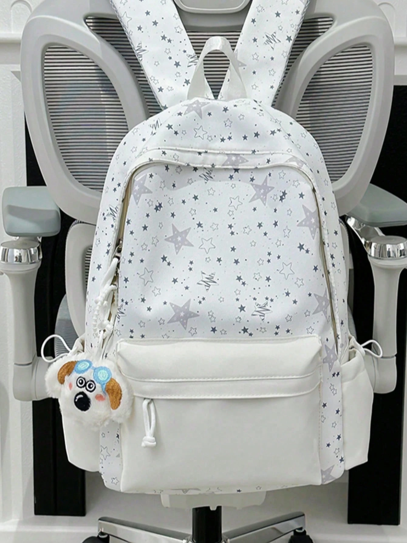 Nouveau sac à dos moderne pour élèves avec un imprimé floral frais, grande capacité, en