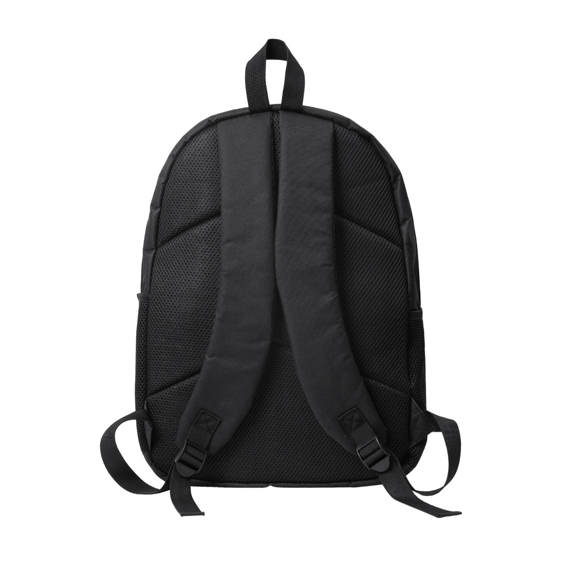 Sac à dos de campus unisexe à la mode avec imprimé couronne, lettre et bouche de requin, — vue 5