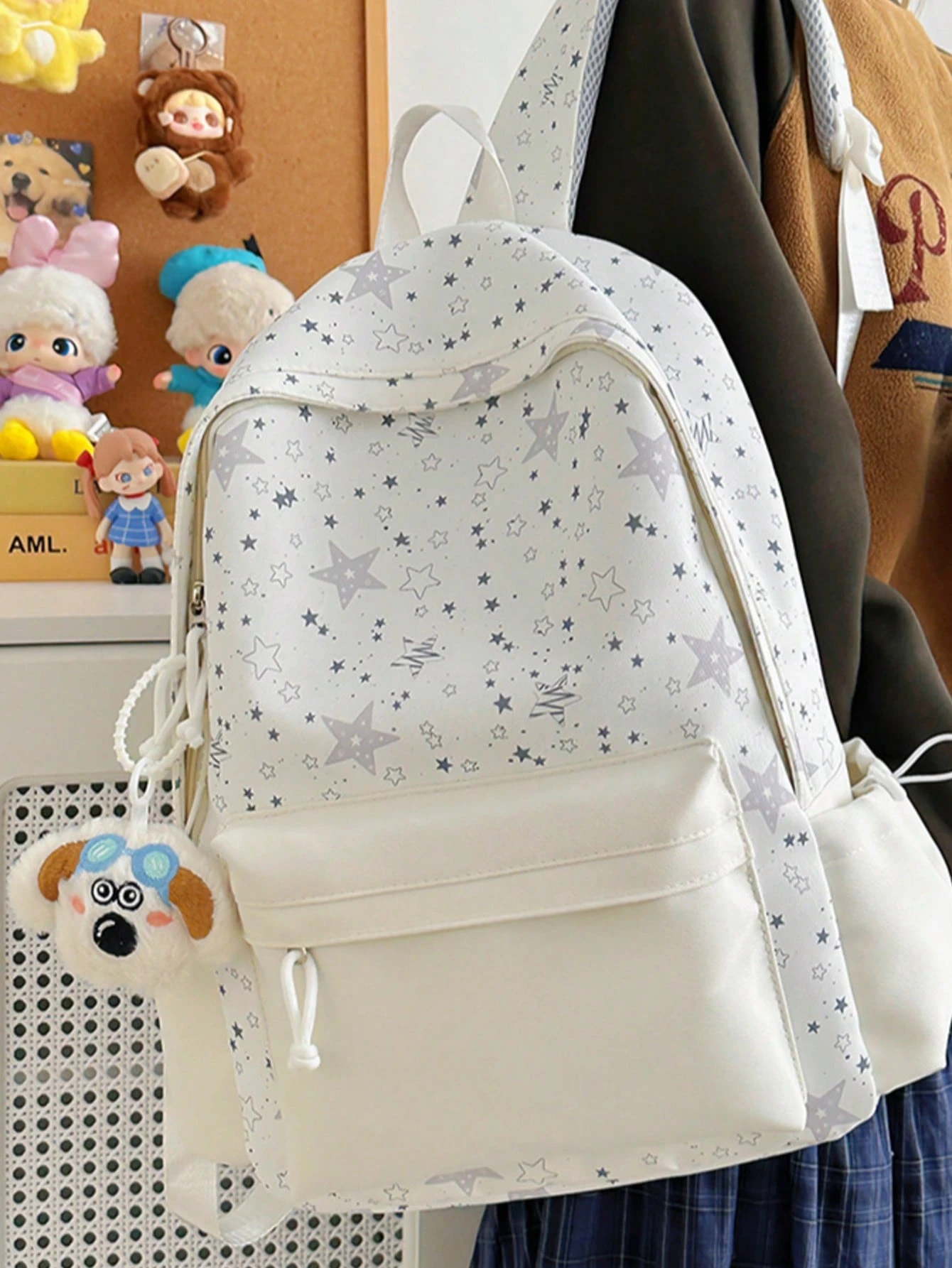 Nouveau sac à dos moderne pour élèves avec un imprimé floral frais, grande capacité, en — vue 10
