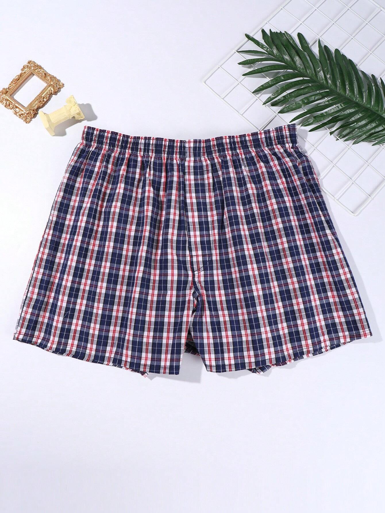 Caleçons boxers imprimés décontractés pour hommes en couleurs aléatoires, vêtements de — vue 6