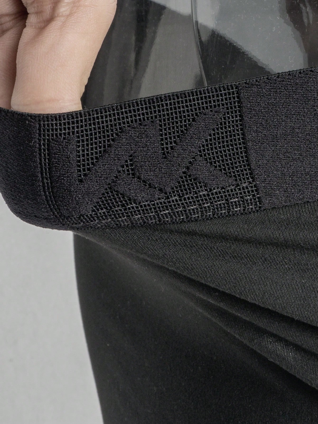 7 pièces/paquet Boxers hommes avec bande de taille à motif lettres, confortables et — vue 6